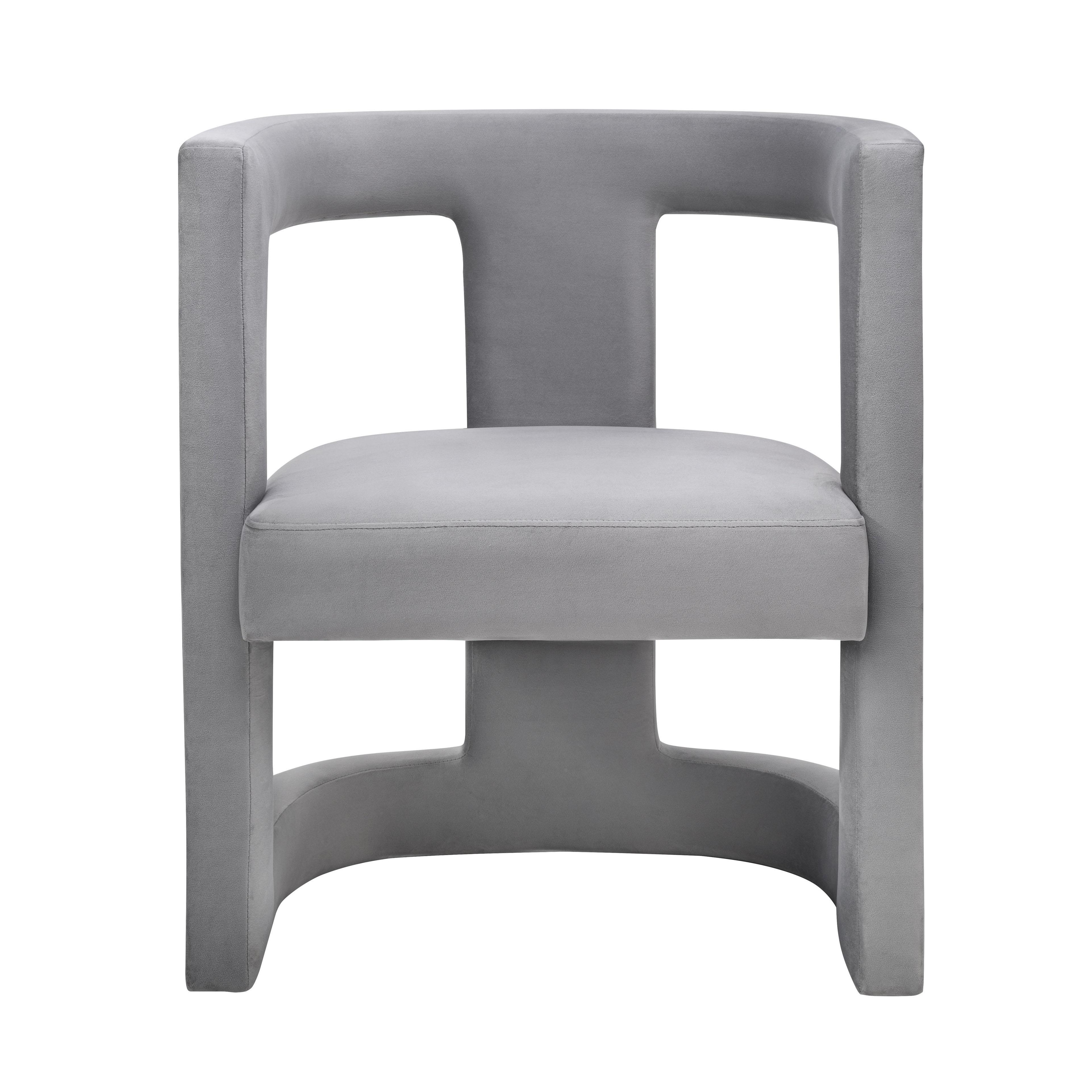 Ada Performance Velvet Accent Chair - Image 4