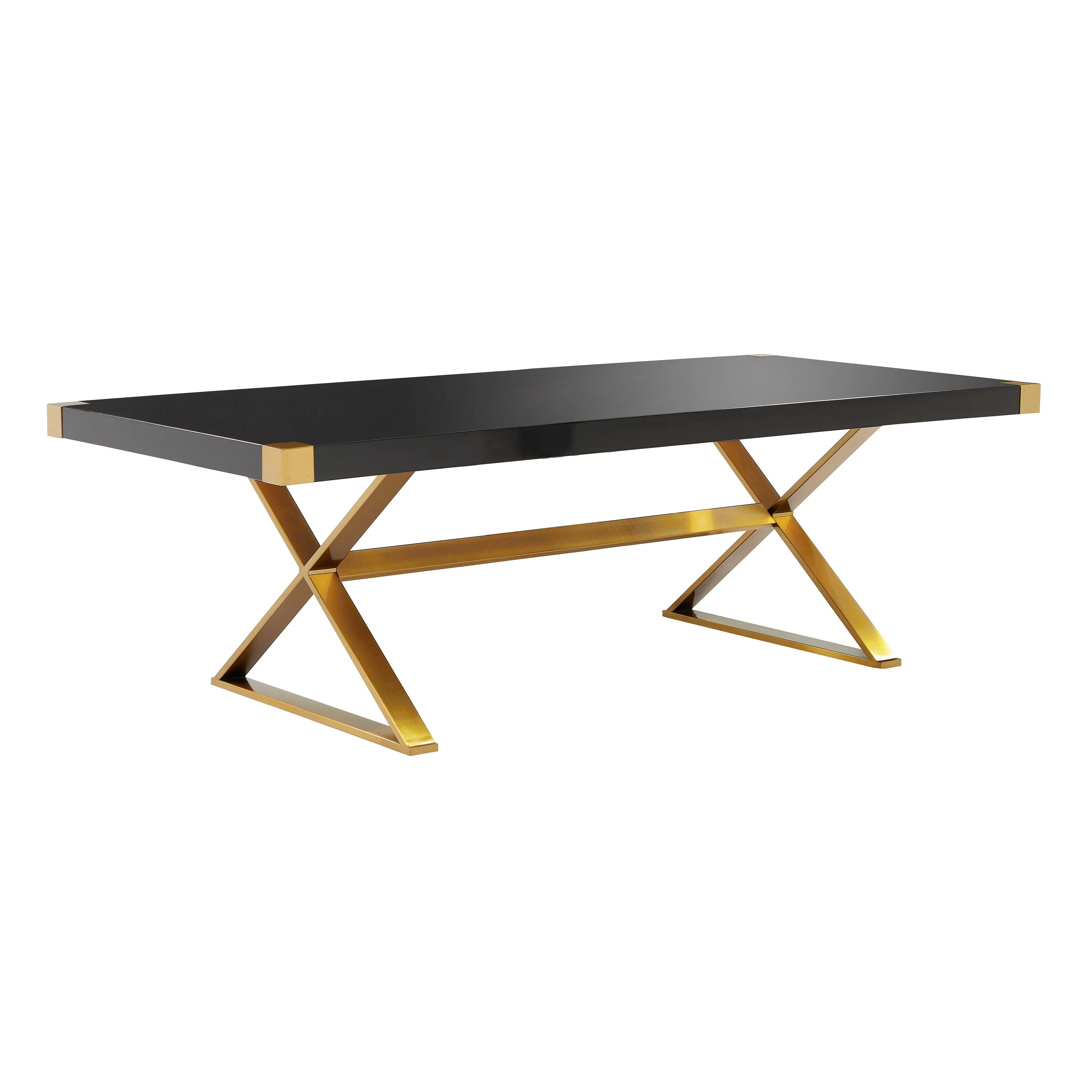 Adeline 95" Lacquer Rectangular Dining Table - Image 6