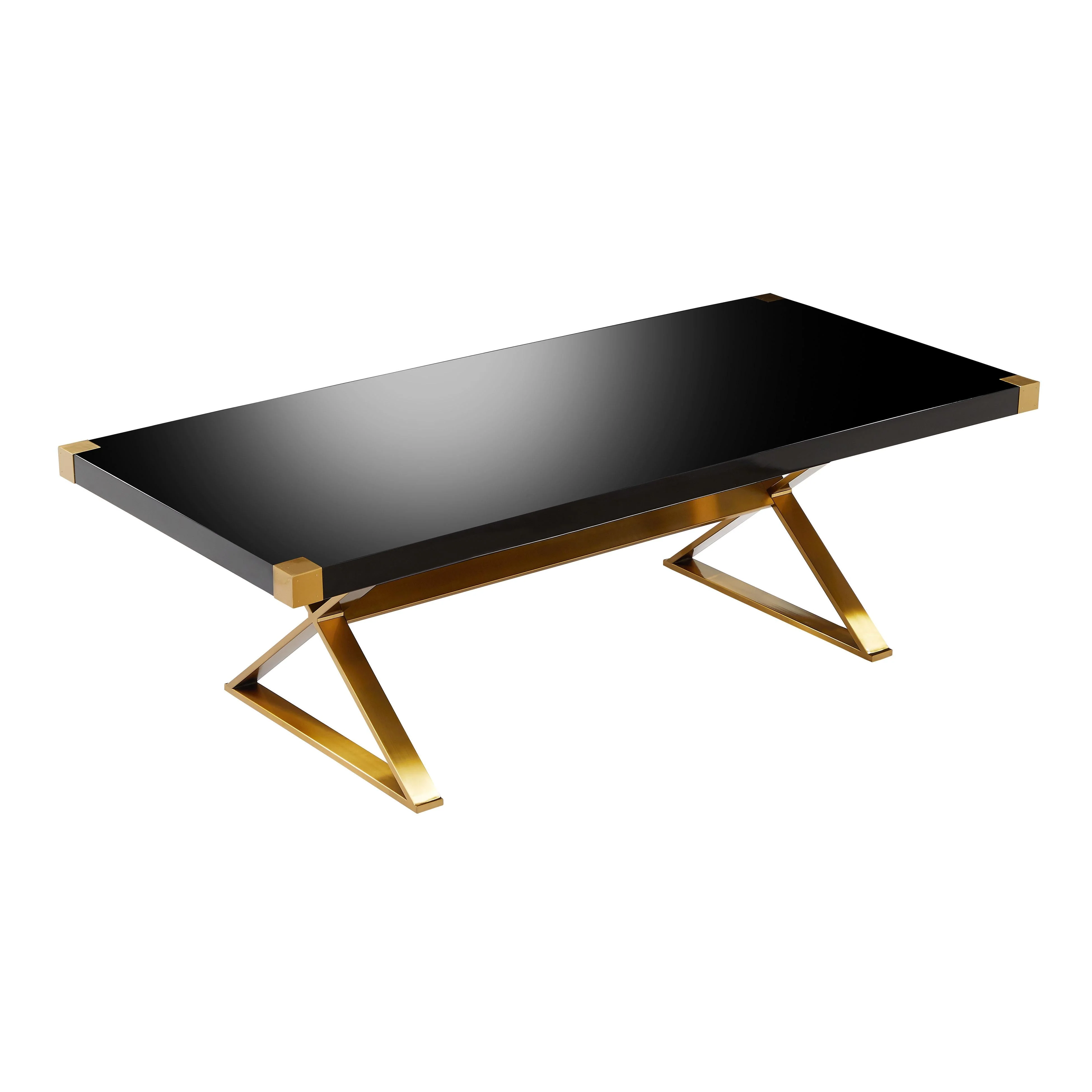 Adeline 95" Lacquer Rectangular Dining Table - Image 9
