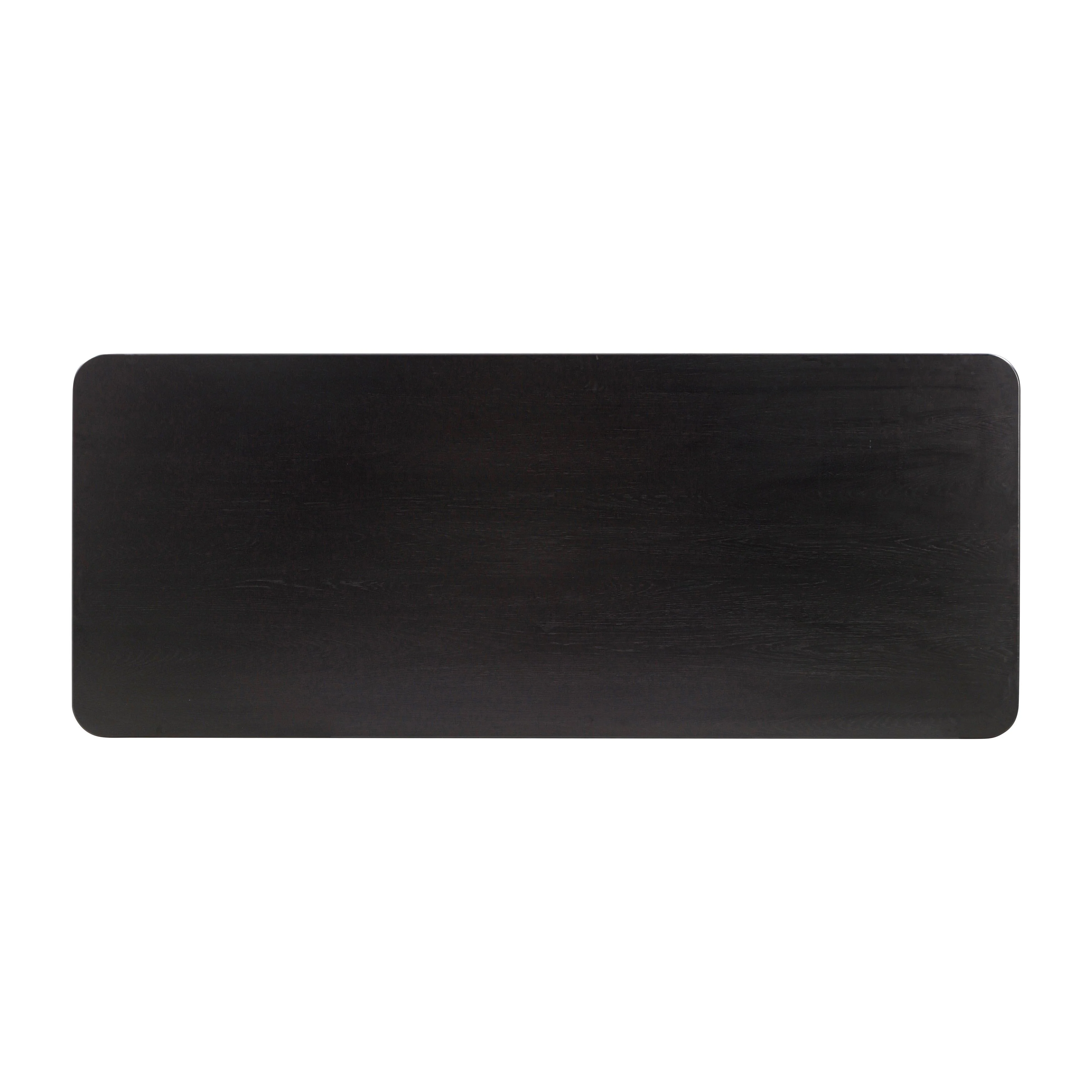 Akola 106" Oak Rectangular Dining Table - Image 6