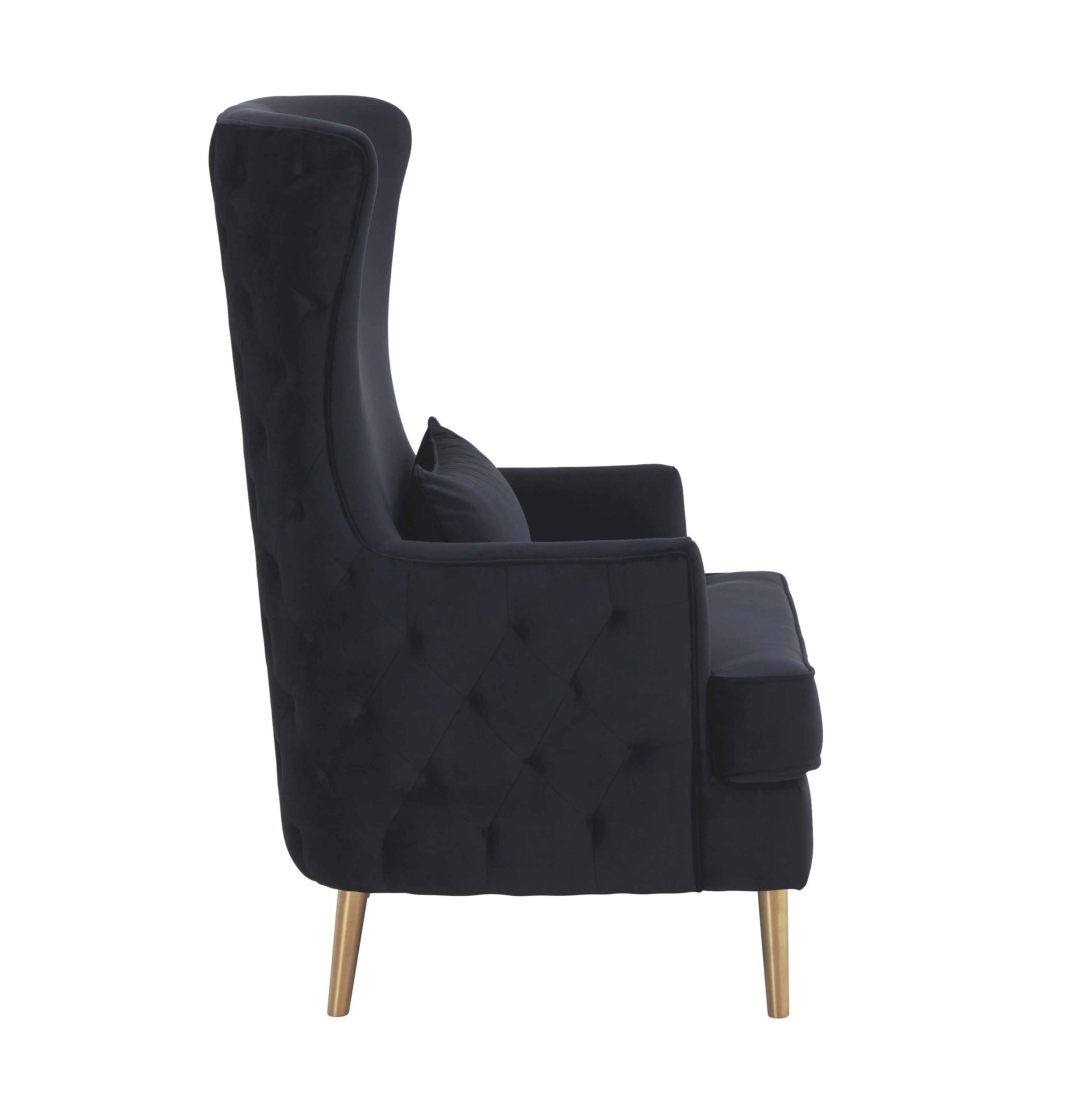Alina Performance Velvet Tall Tufted Back Chair - Image 18