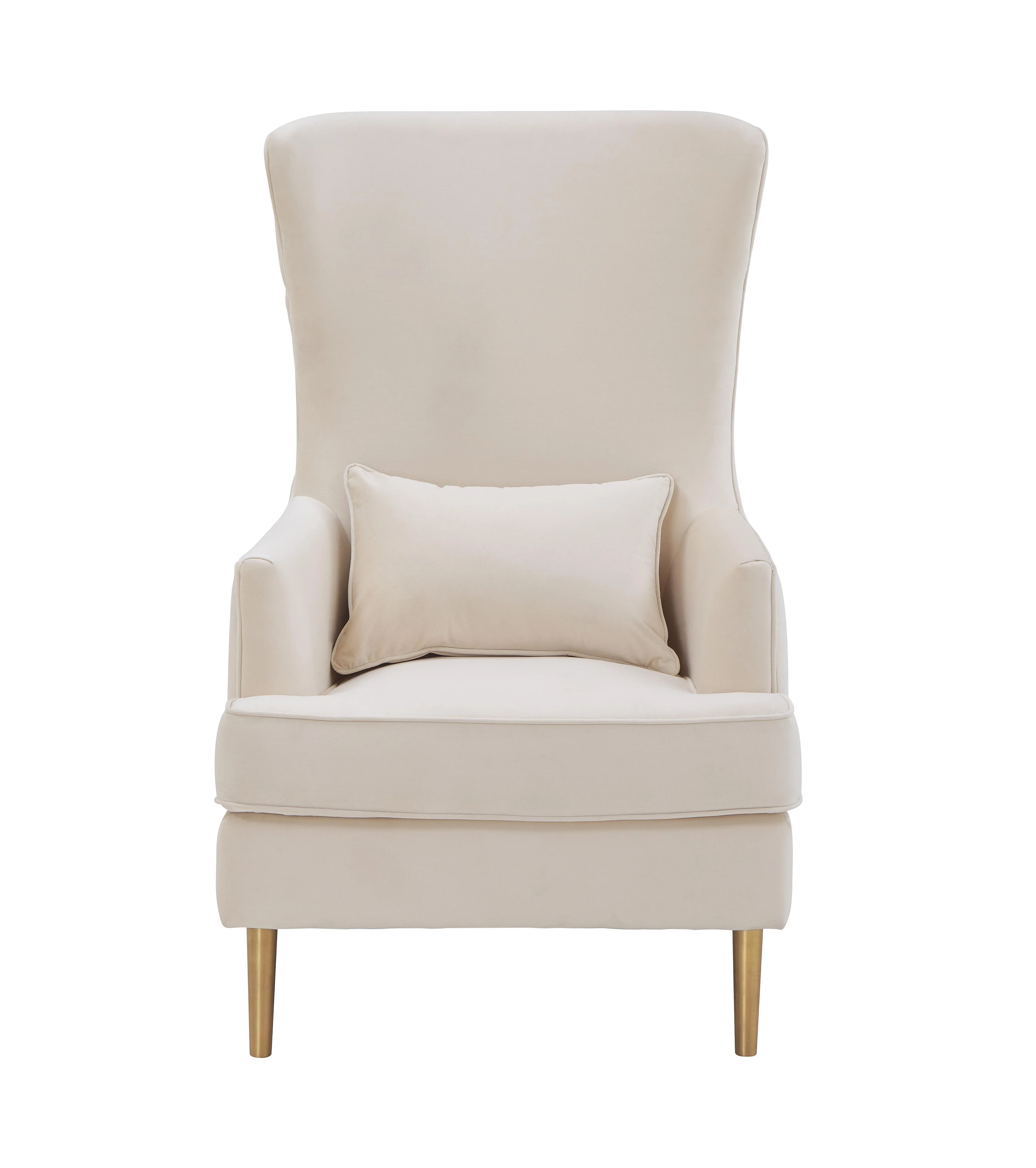 Alina Performance Velvet Tall Tufted Back Chair - Image 3