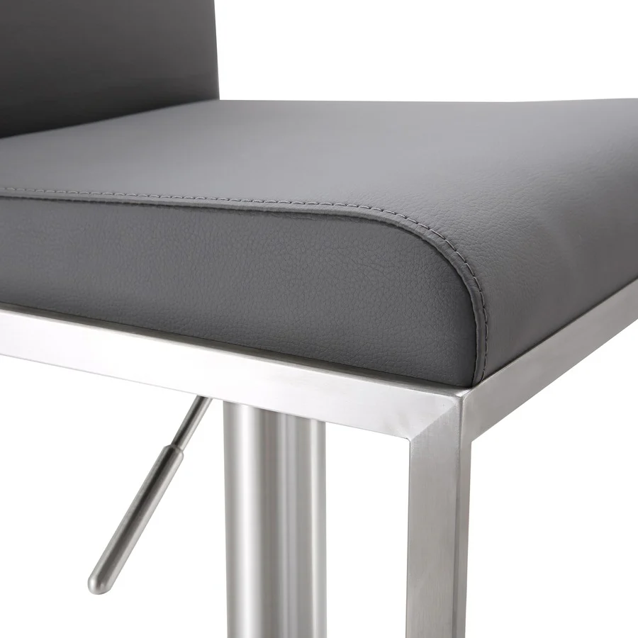 Amalfi Performance Vegan Leather Adjustable Stool - Image 24