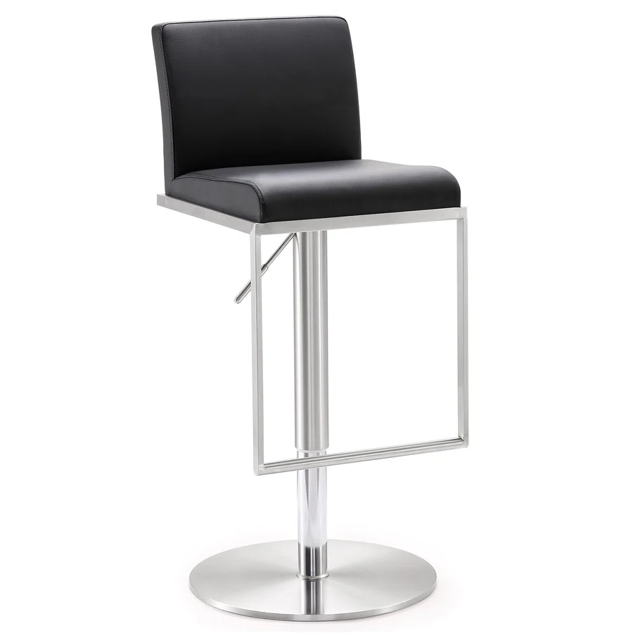 Amalfi Performance Vegan Leather Adjustable Stool - Image 28
