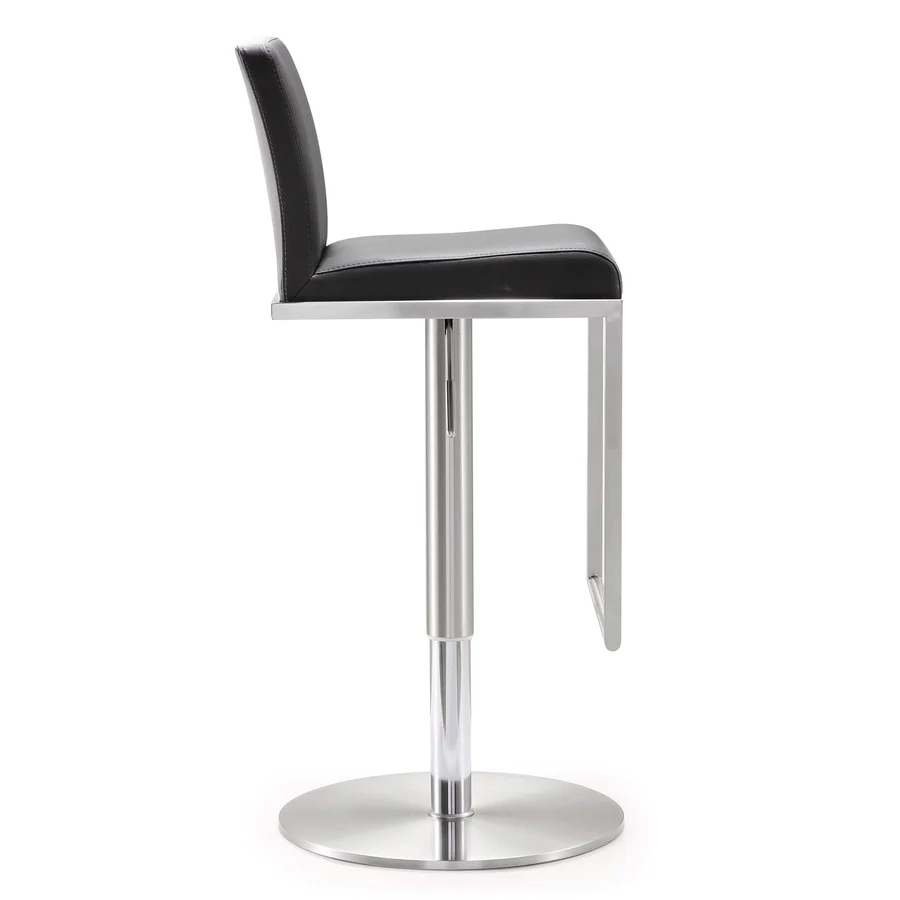 Amalfi Performance Vegan Leather Adjustable Stool - Image 31