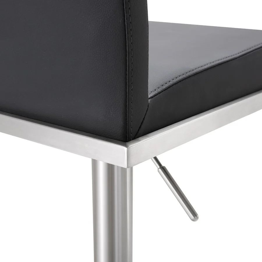 Amalfi Performance Vegan Leather Adjustable Stool - Image 33