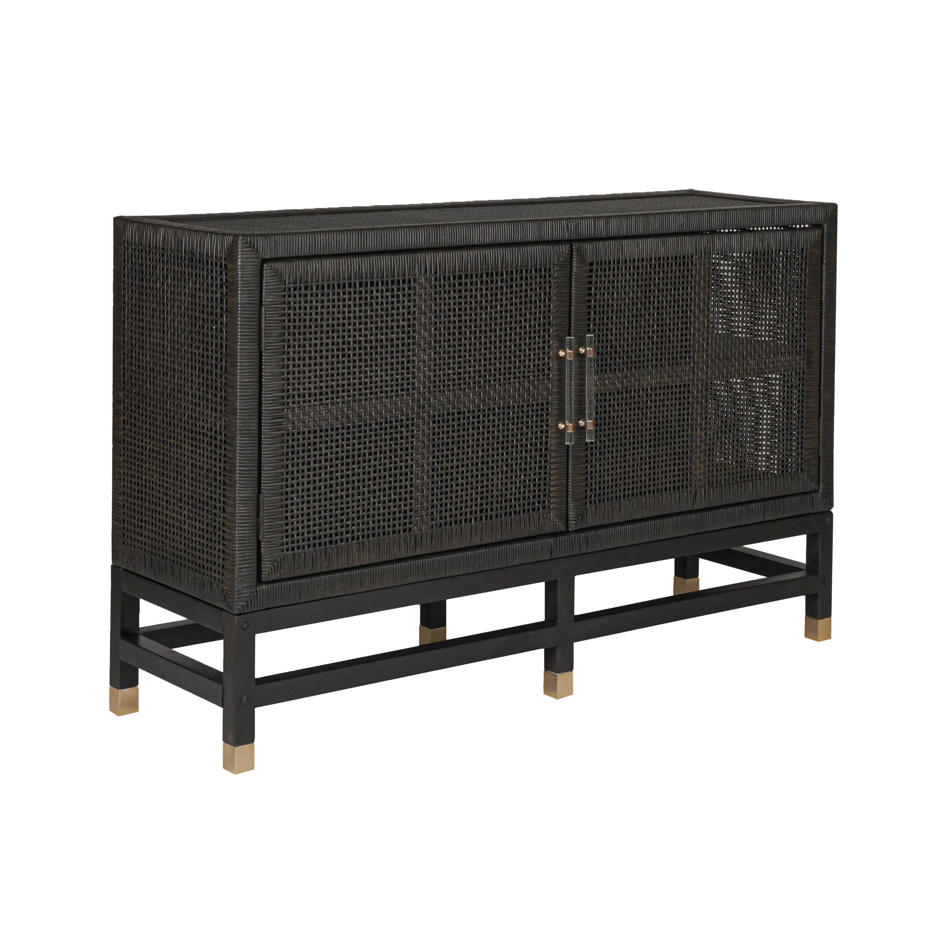 Amara 54" Woven Rattan Buffet - Image 7