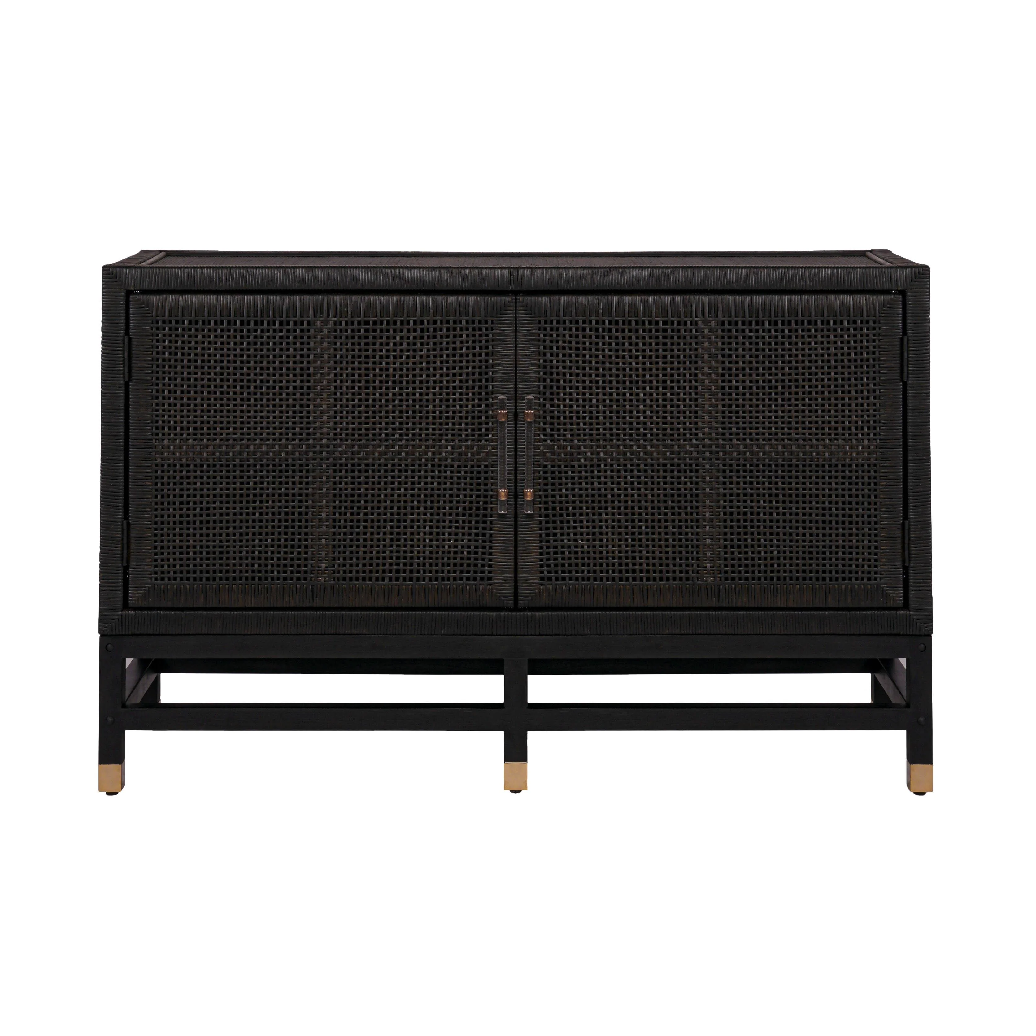 Amara 54" Woven Rattan Buffet - Image 9