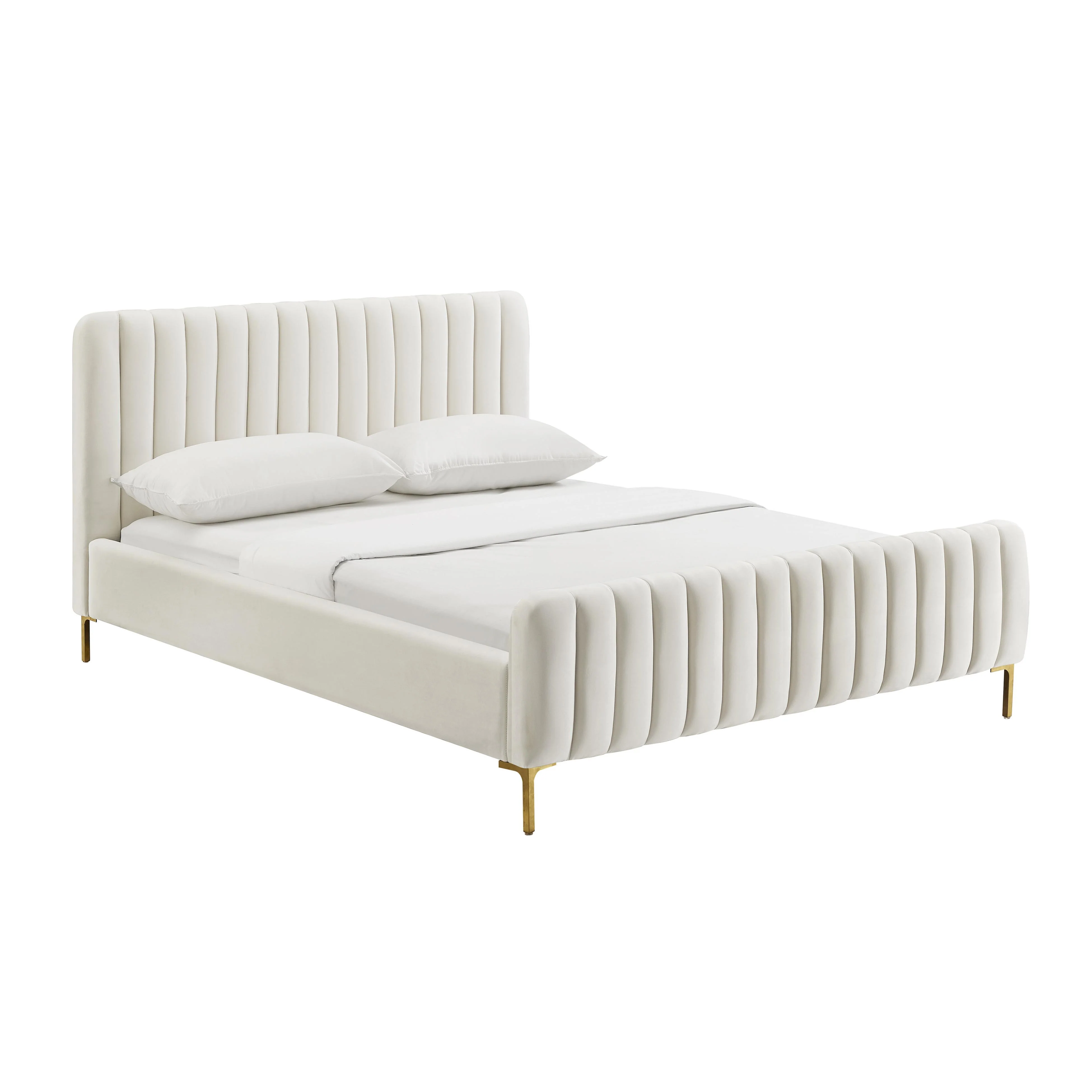 Angela Performance Velvet Bed - Image 19
