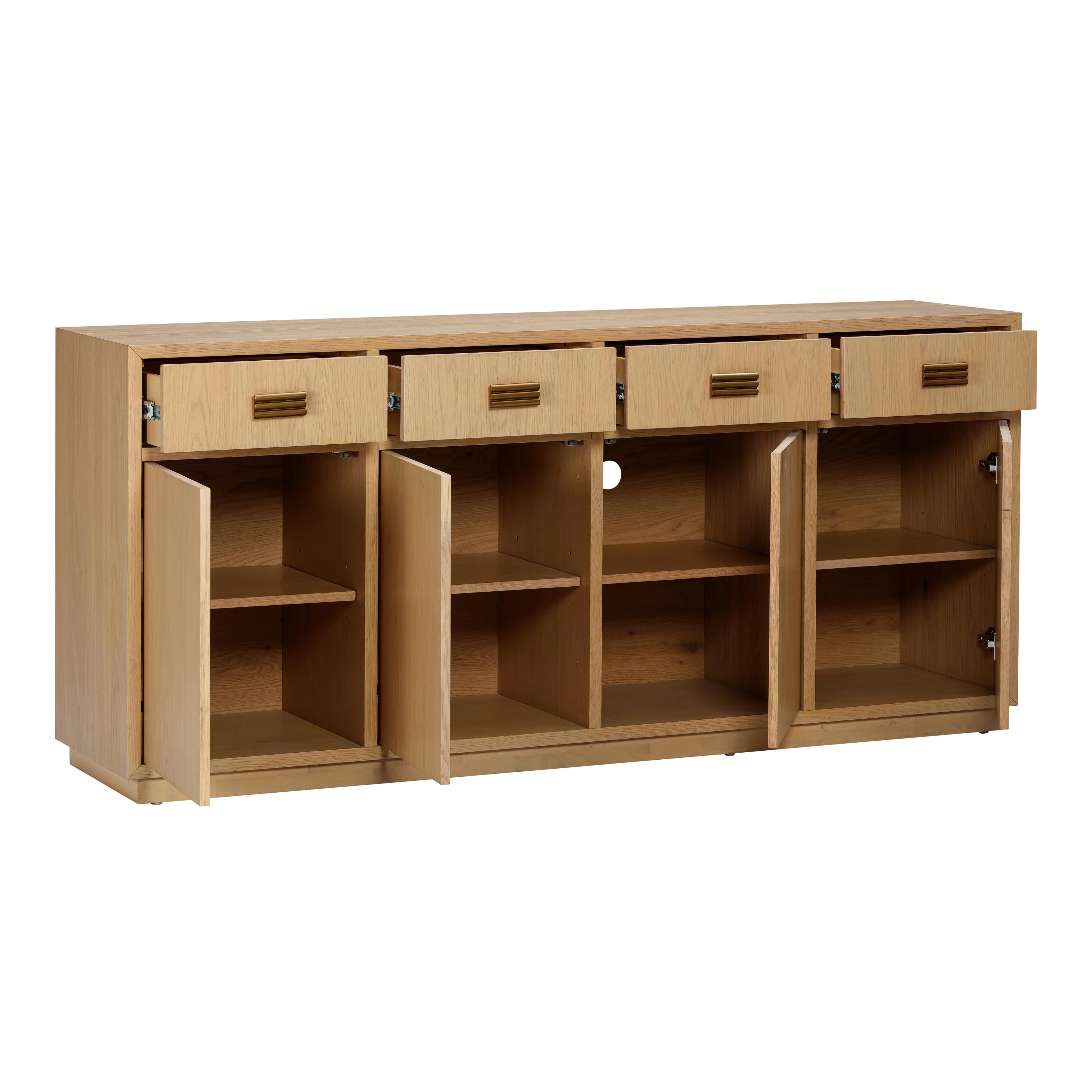 Aria 75" Oak Buffet - Image 4