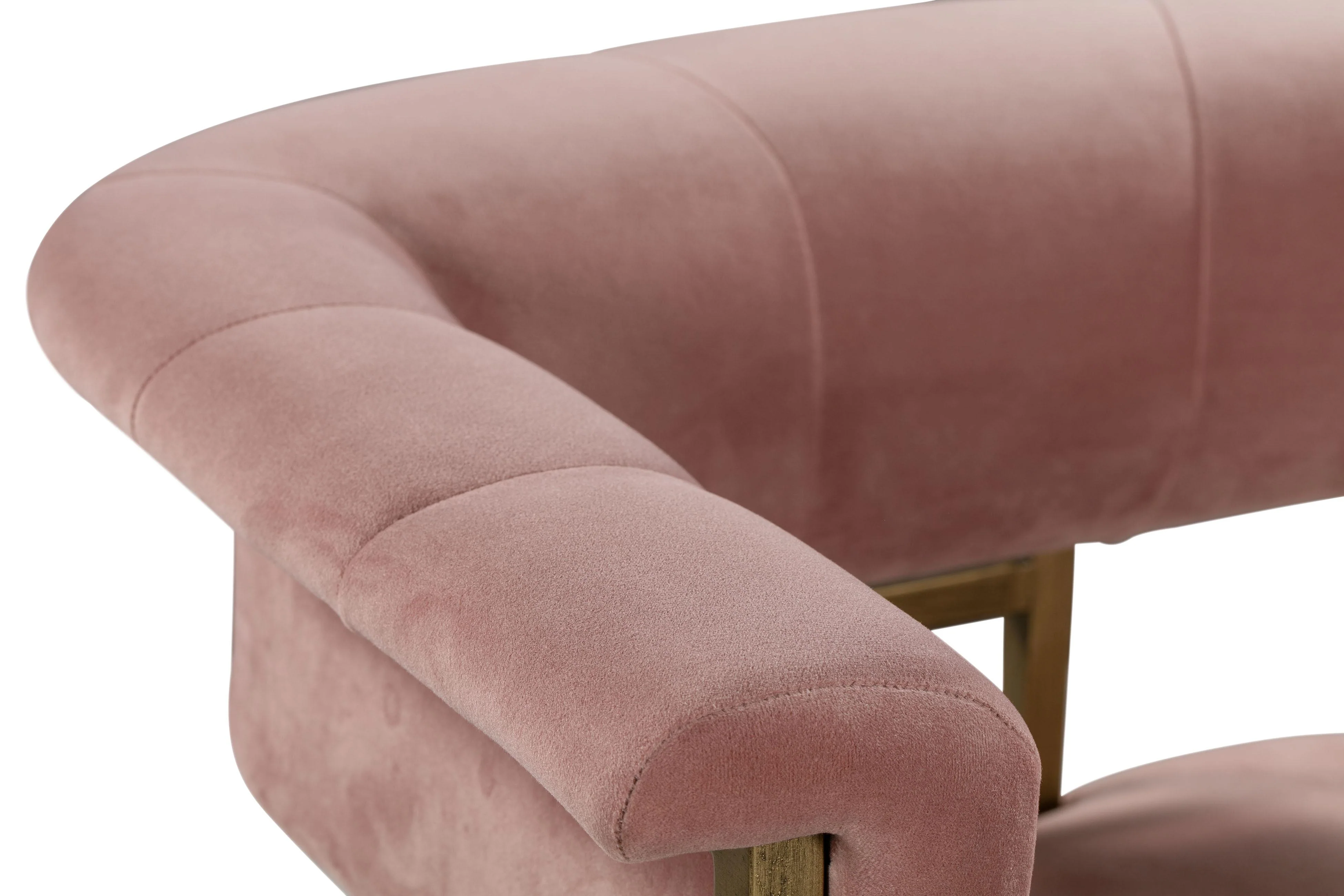 Astrid Performance Velvet Stool - Image 32