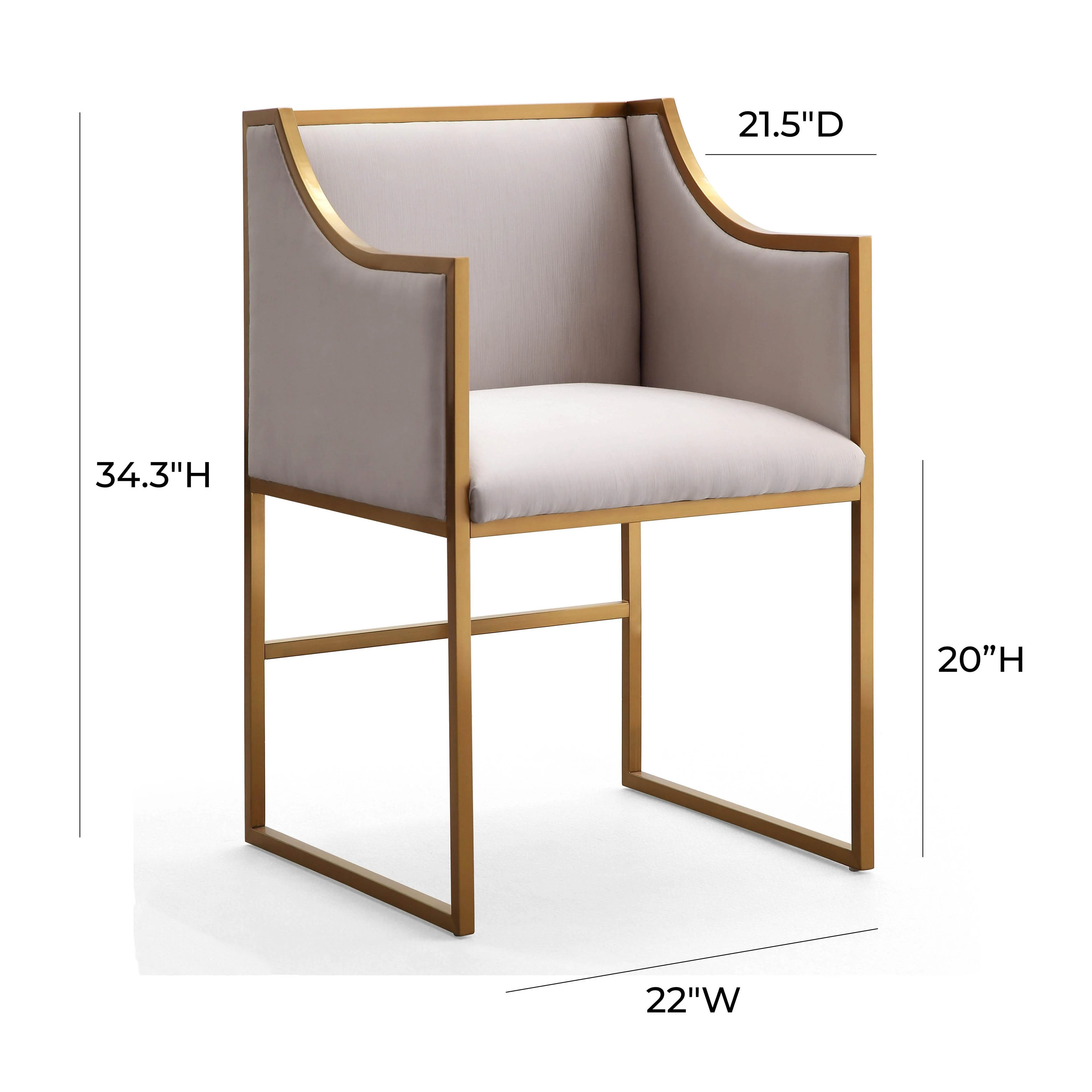 Atara Performance Velvet Dining Chair - Image 12