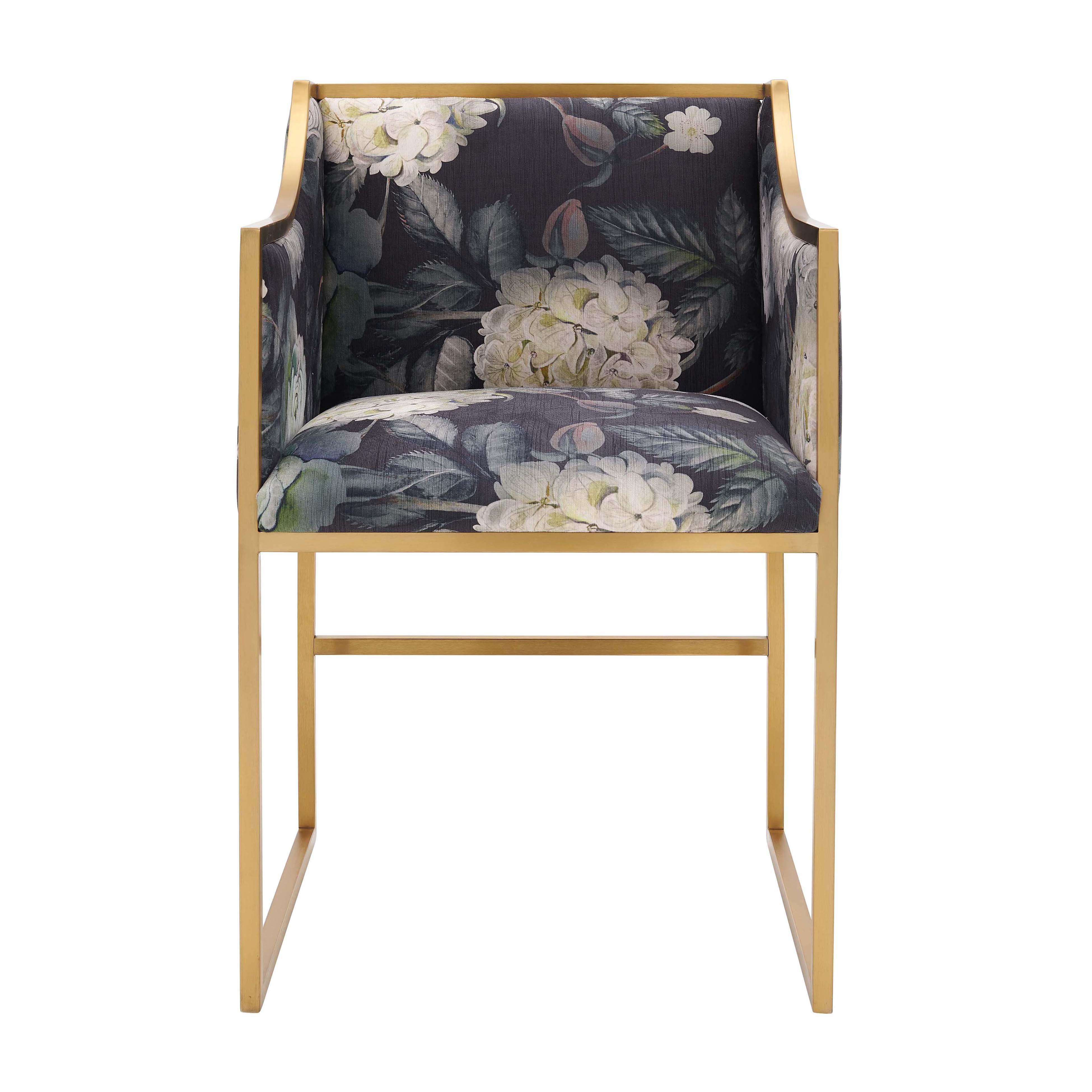 Atara Performance Velvet Dining Chair - Image 3