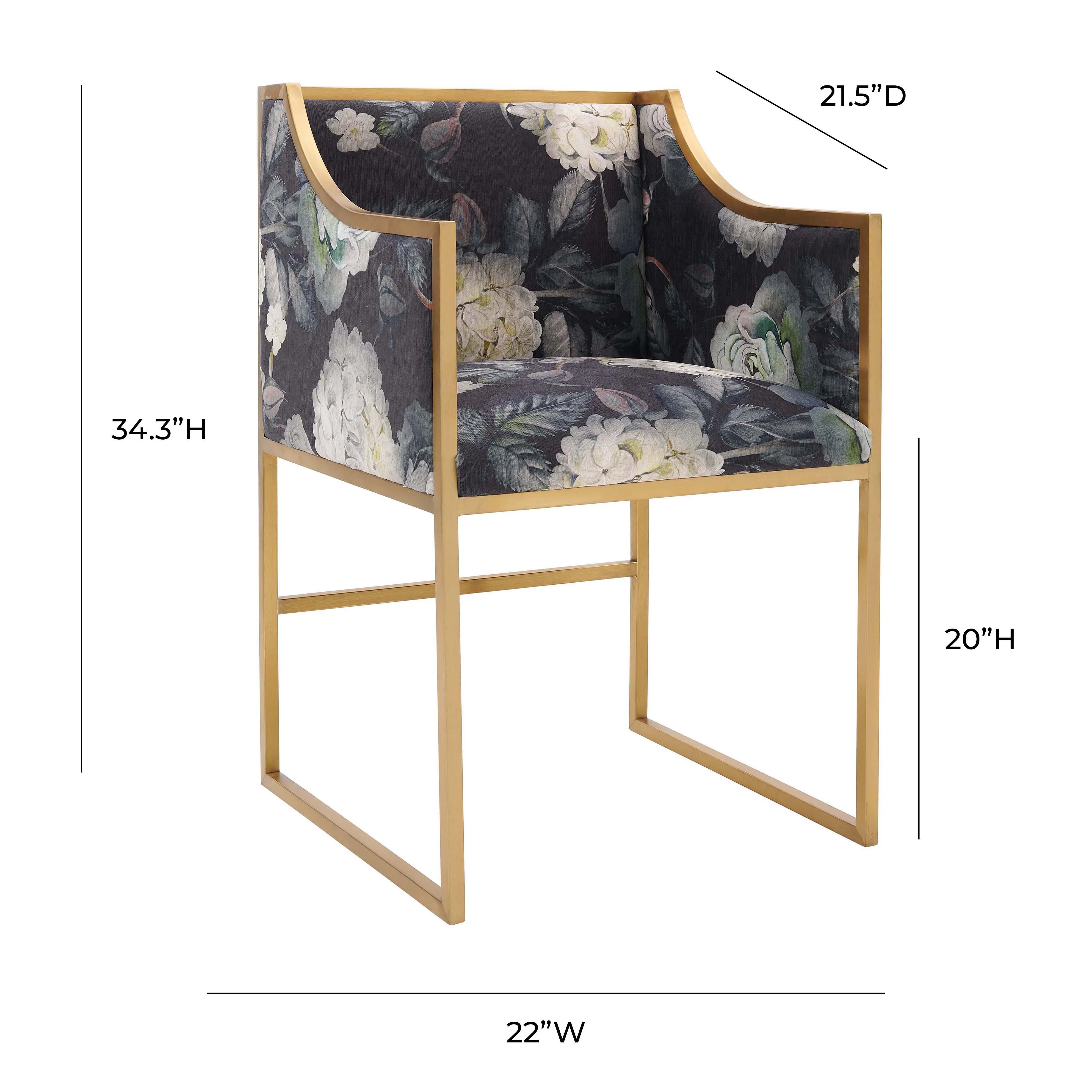 Atara Performance Velvet Dining Chair - Image 6