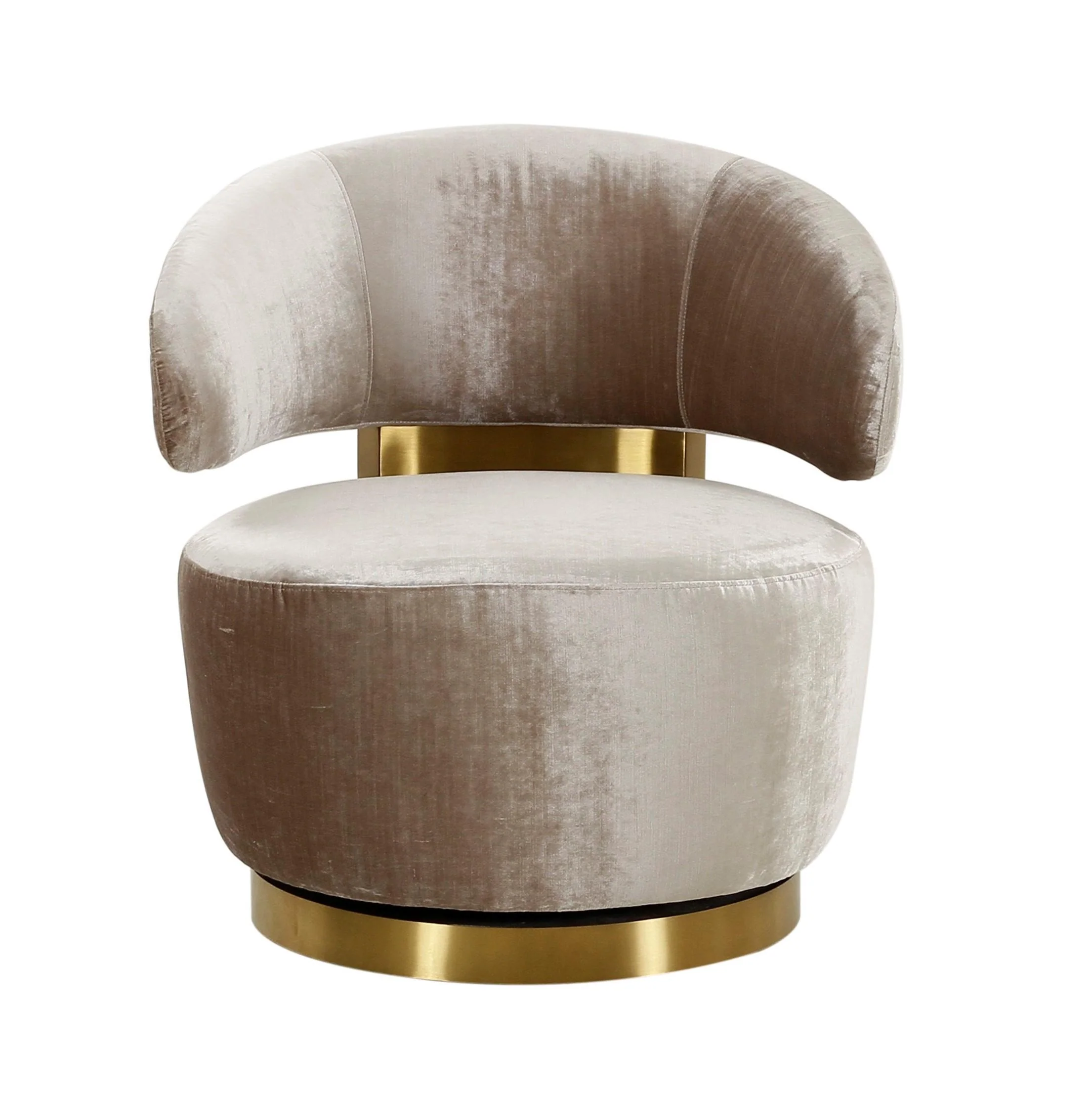 Austin Performance Fabric Swivel Accent Chair - Image 10