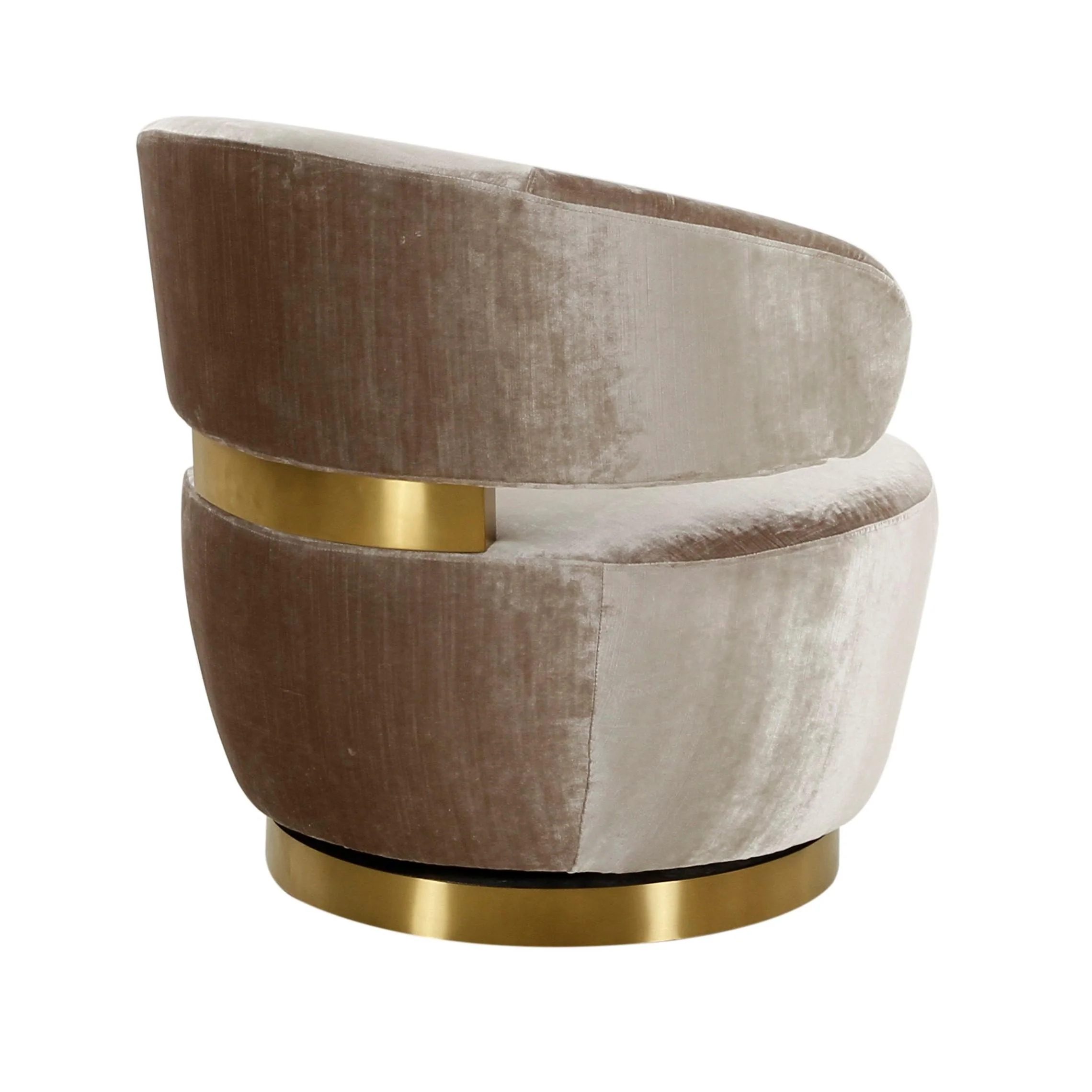 Austin Performance Fabric Swivel Accent Chair - Image 11