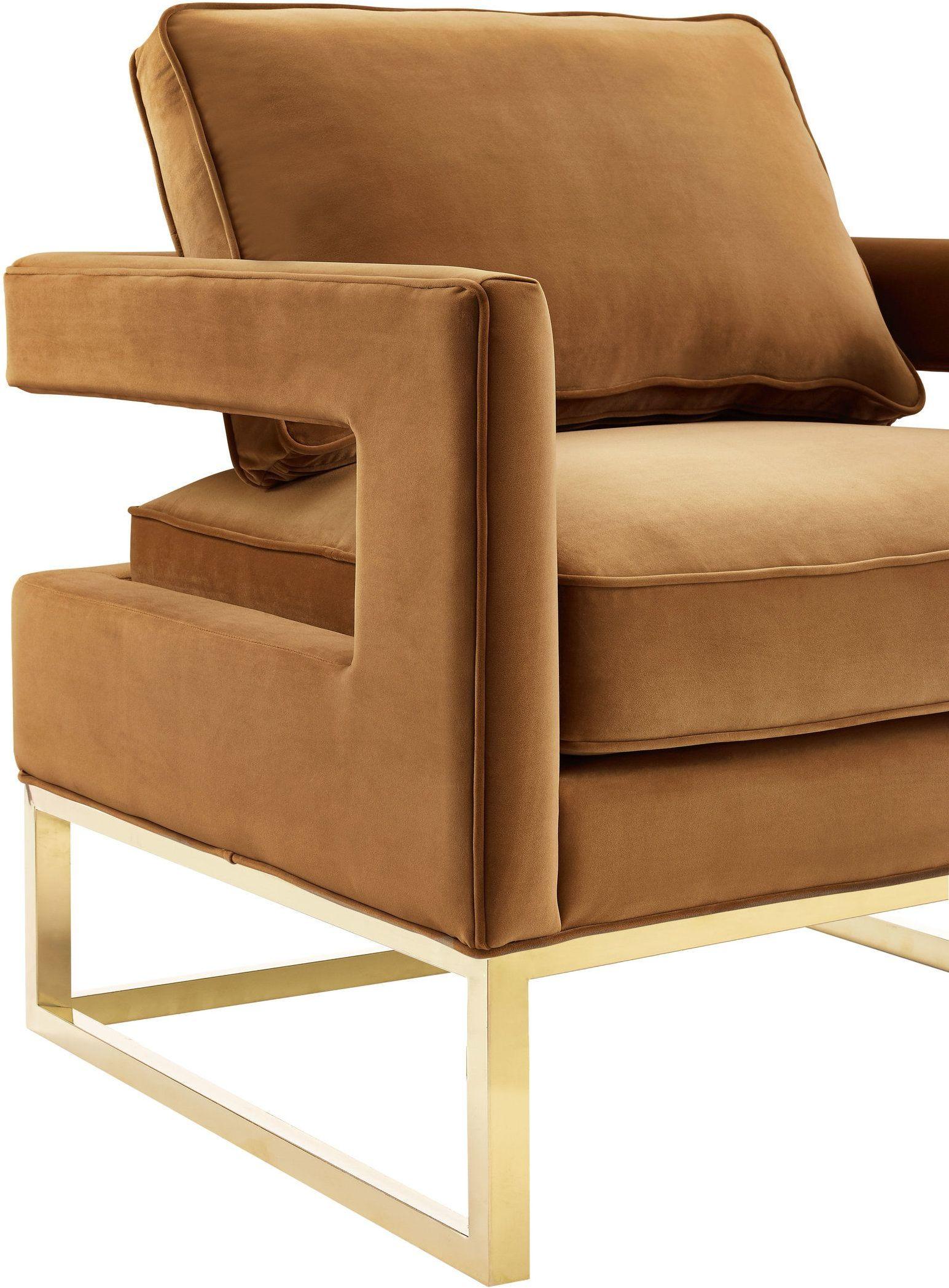 Avery Performance Velvet Accent Chair - Image 11