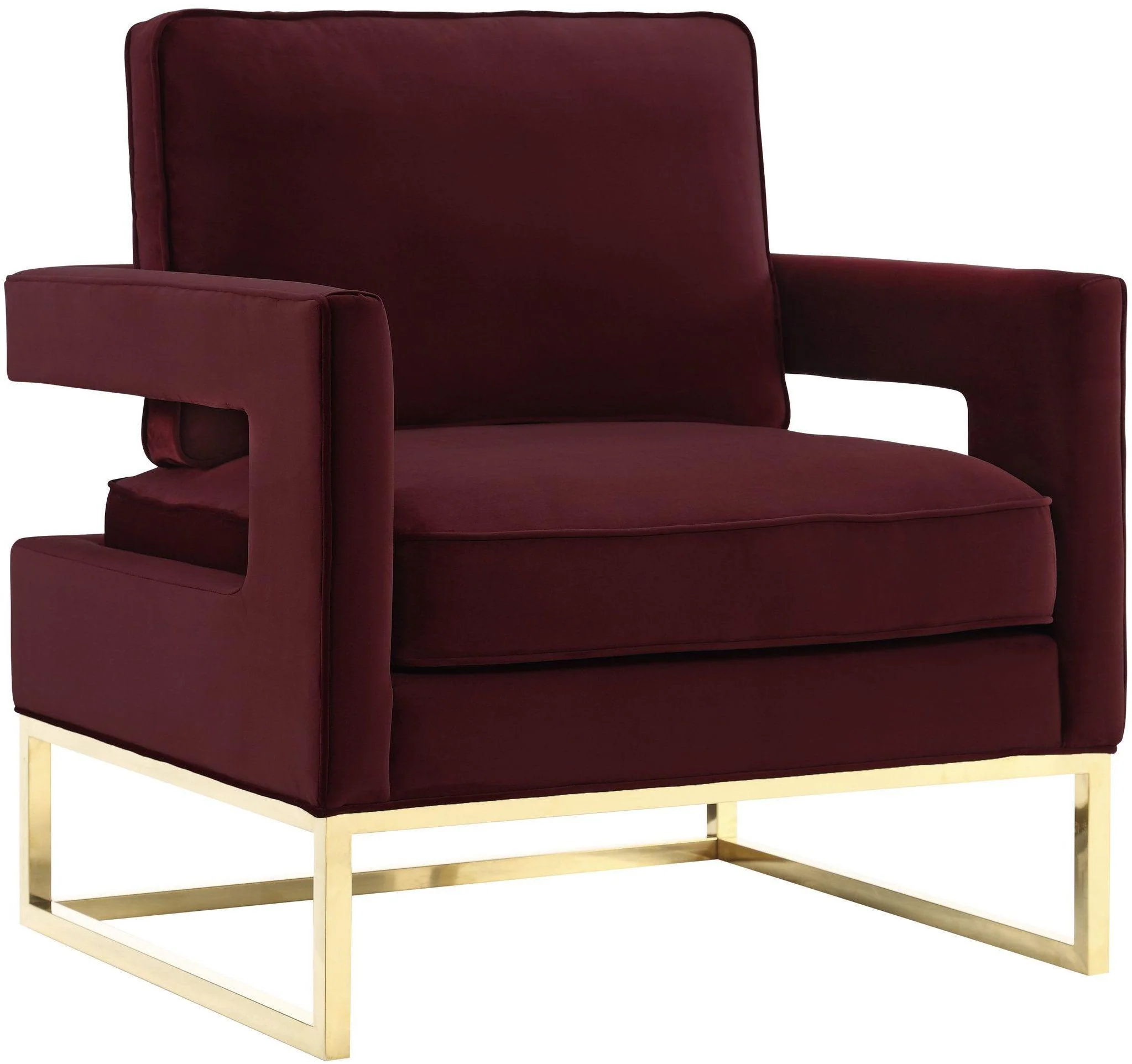Avery Performance Velvet Accent Chair - Image 19