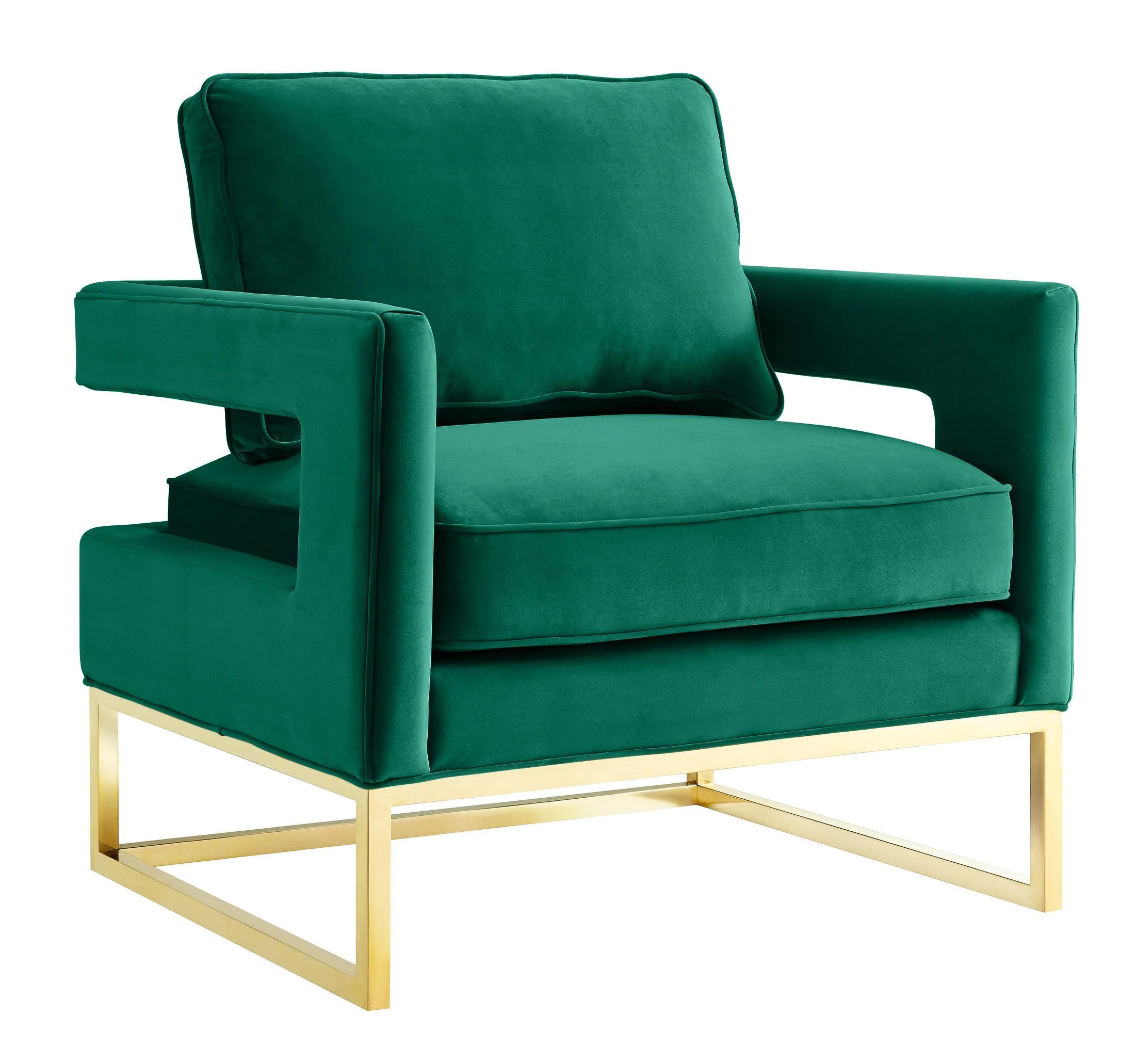 Avery Performance Velvet Accent Chair - Image 25