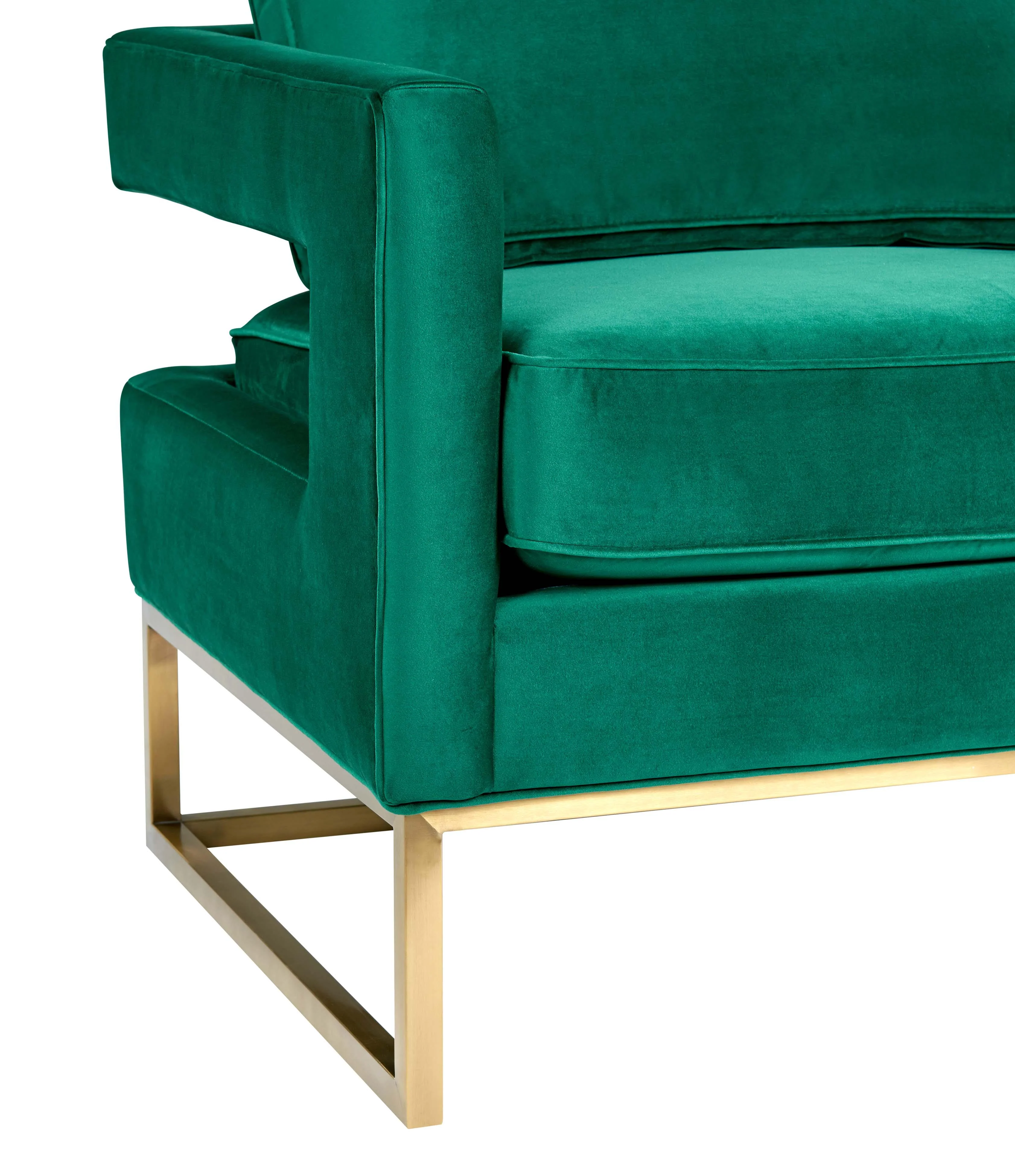 Avery Performance Velvet Accent Chair - Image 29
