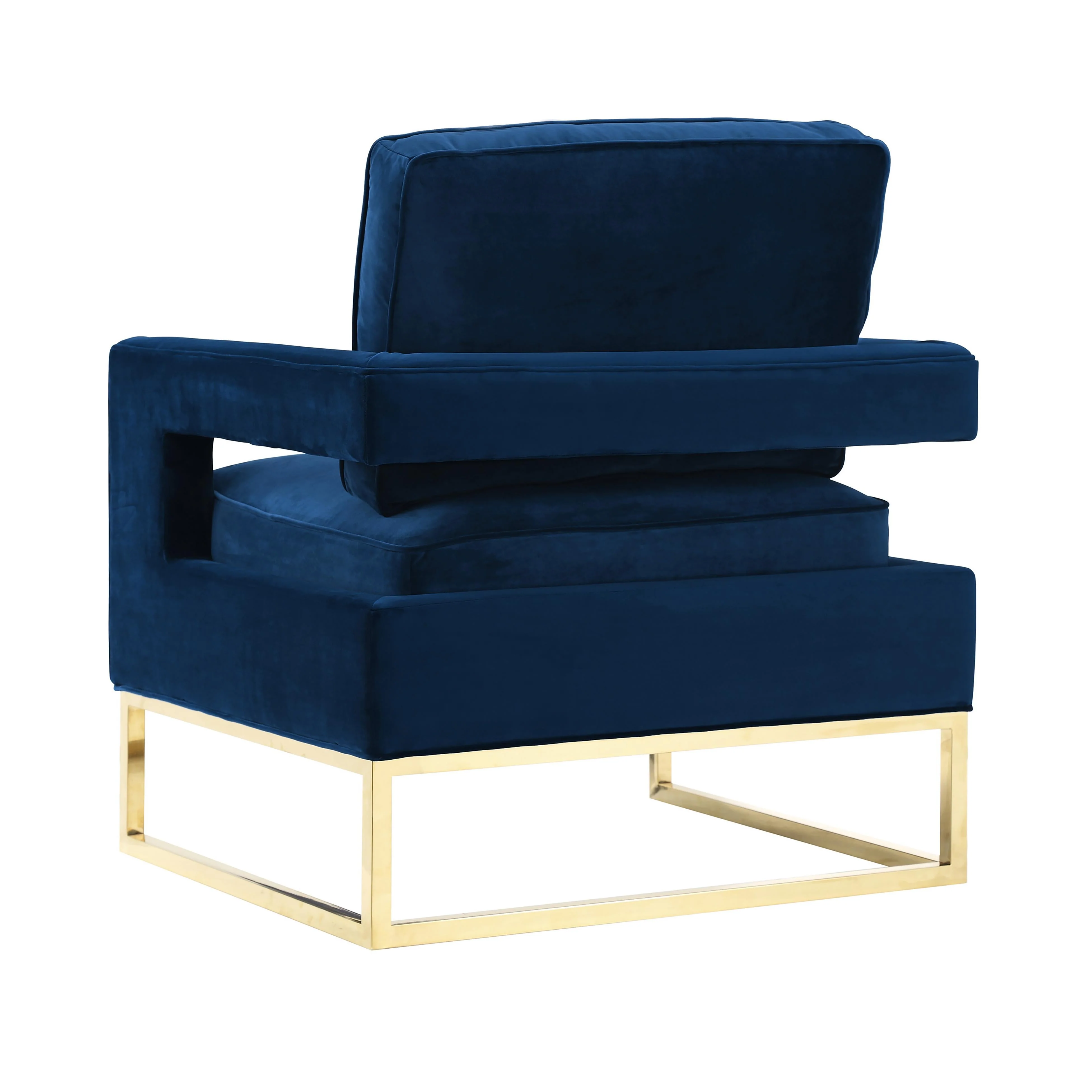 Avery Performance Velvet Accent Chair - Image 4