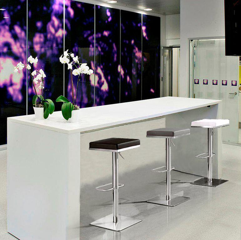 Bari Performance Vegan Leather Adjustable Stool - Image 20