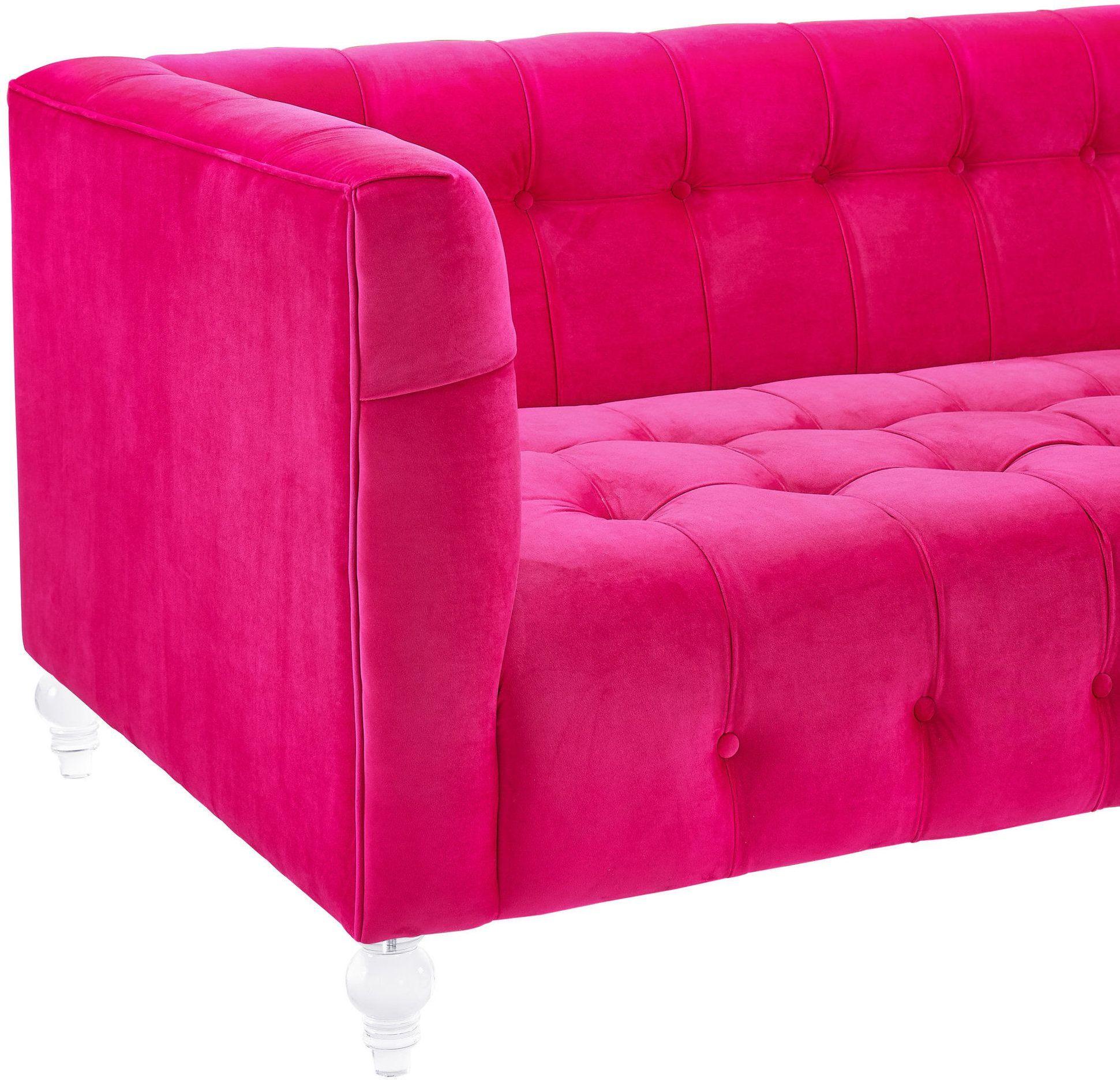Bea 90.6" Performance Velvet Tufted Sofa - Image 11