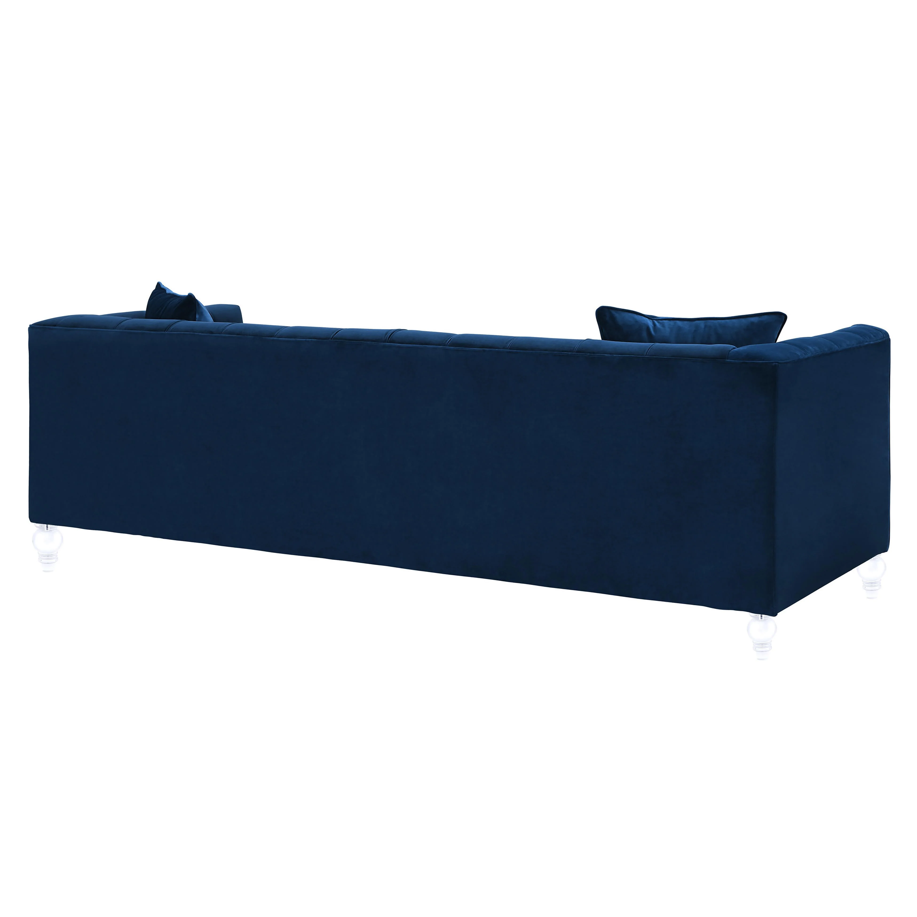 Bea 90.6" Performance Velvet Tufted Sofa - Image 3