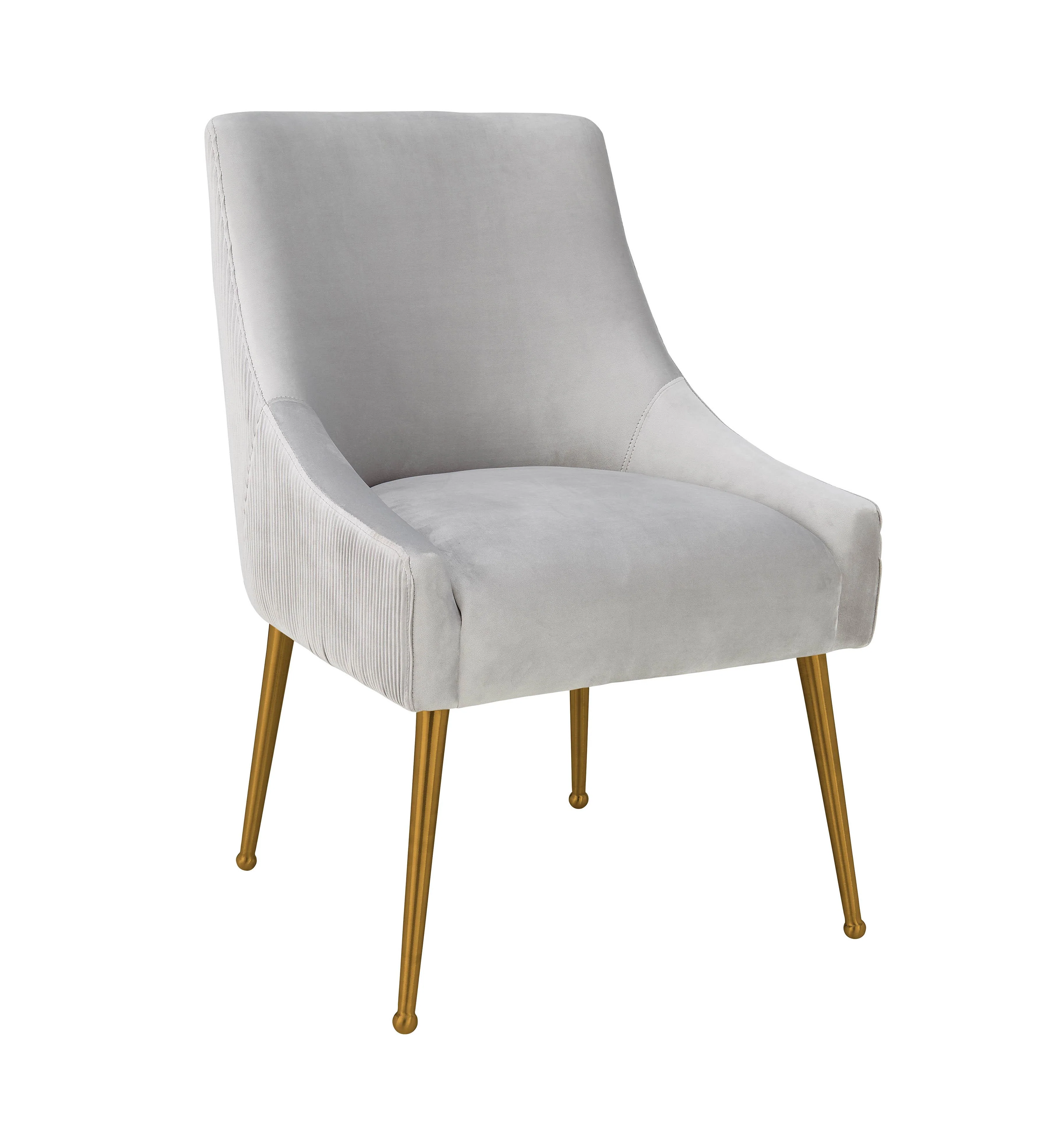Beatrix Pleated Performance Velvet Dining Chair - Image 26