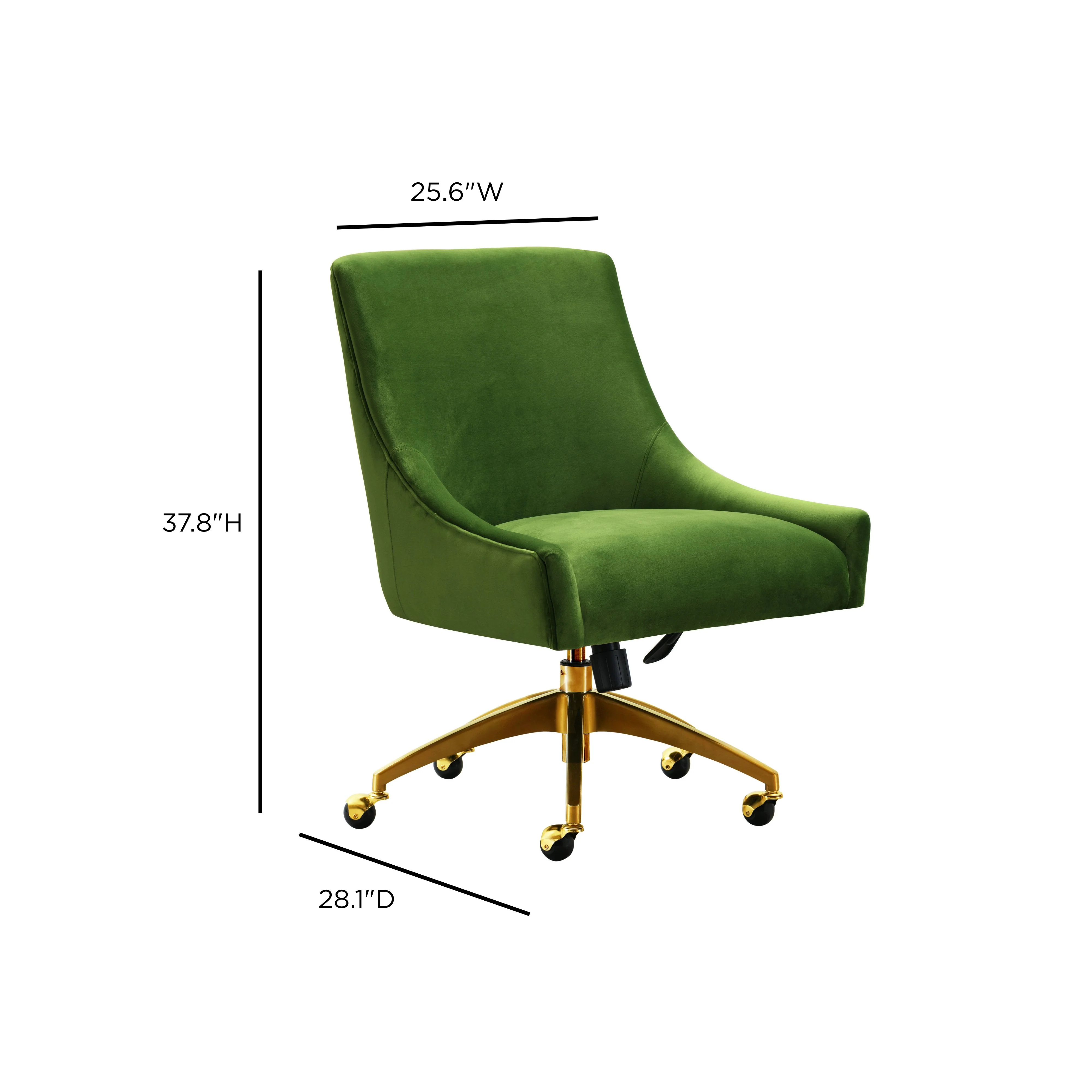 Beatrix Performance Velvet Office Swivel Chair - Image 14