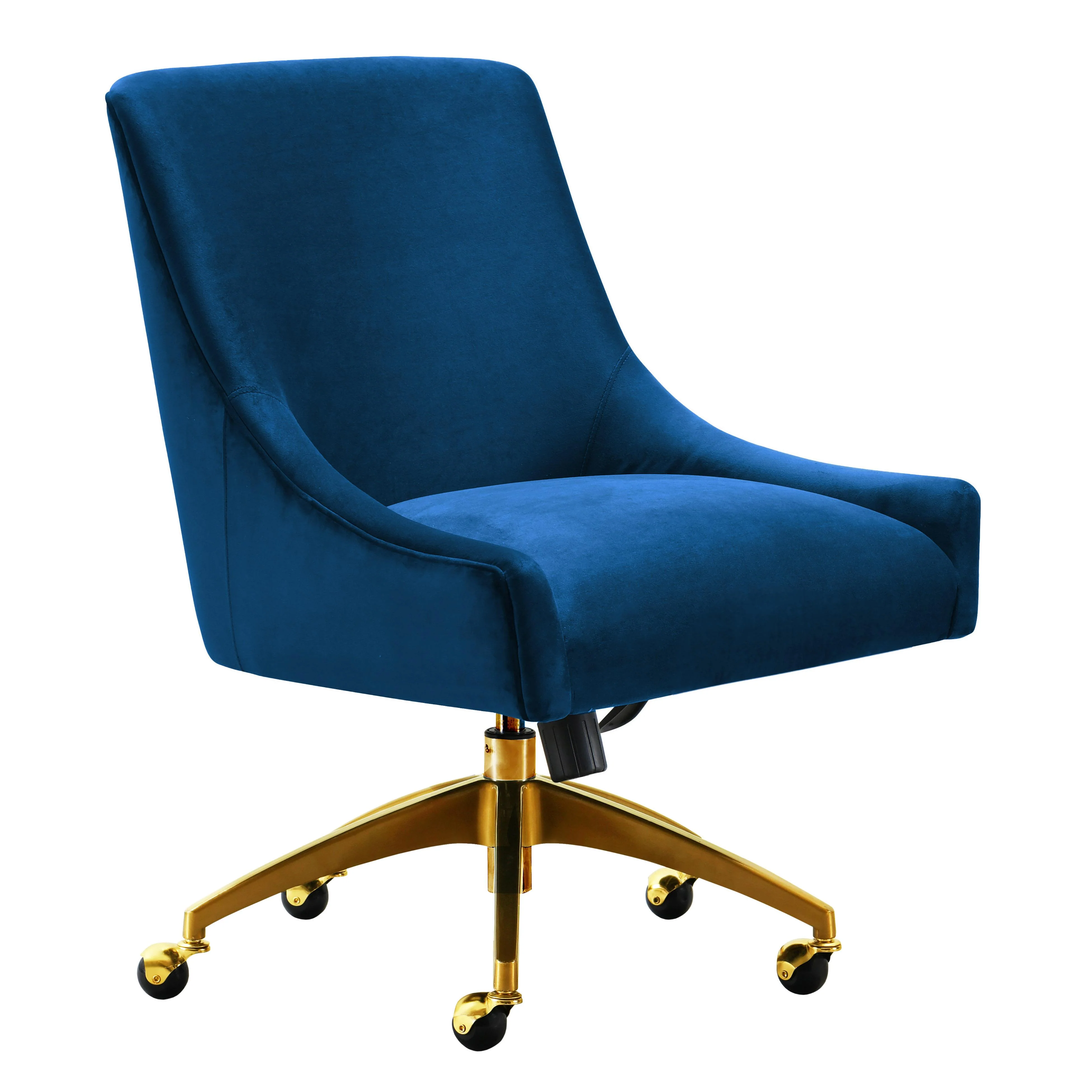 Beatrix Performance Velvet Office Swivel Chair - Image 15