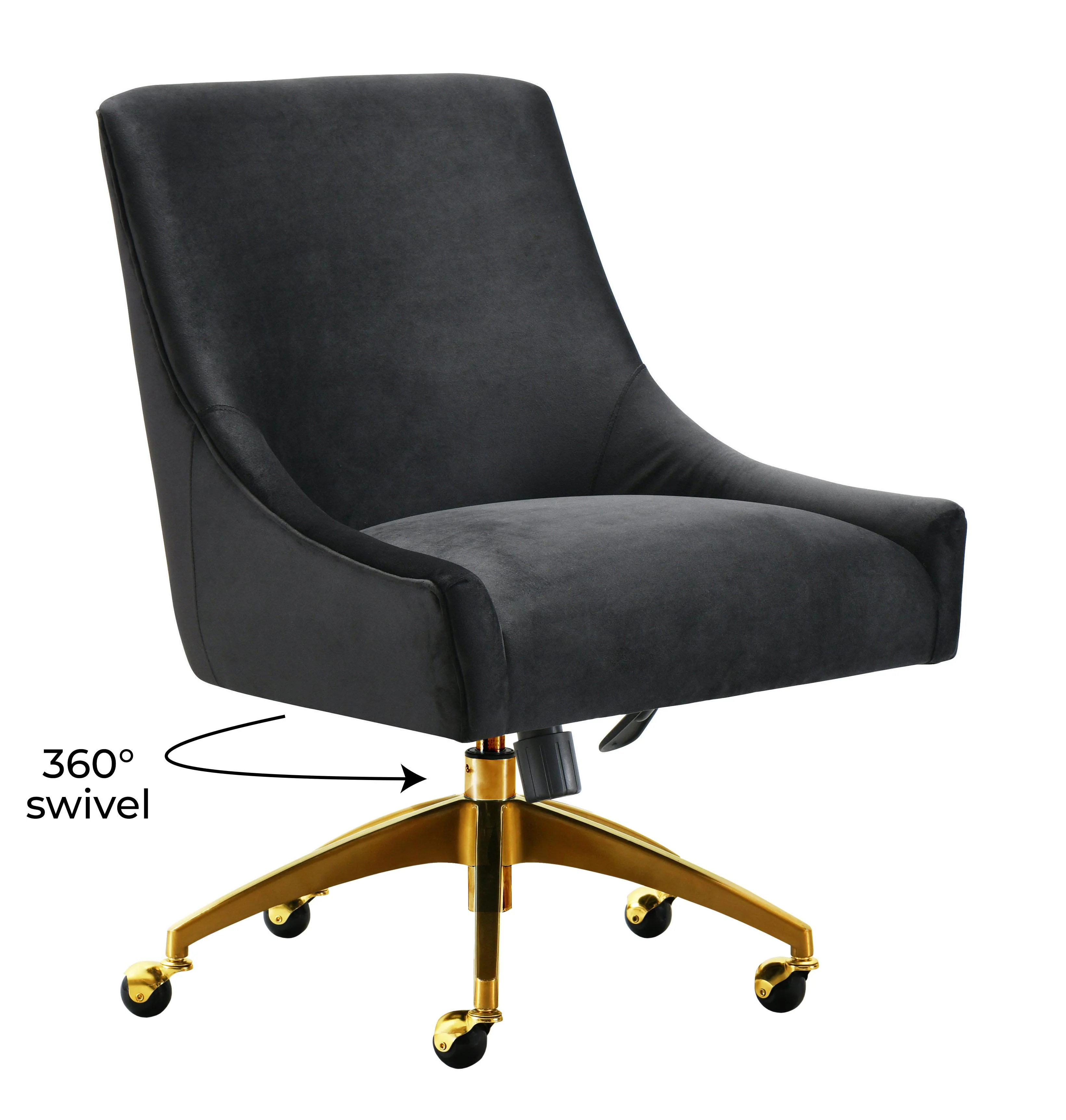 Beatrix Performance Velvet Office Swivel Chair - Image 28