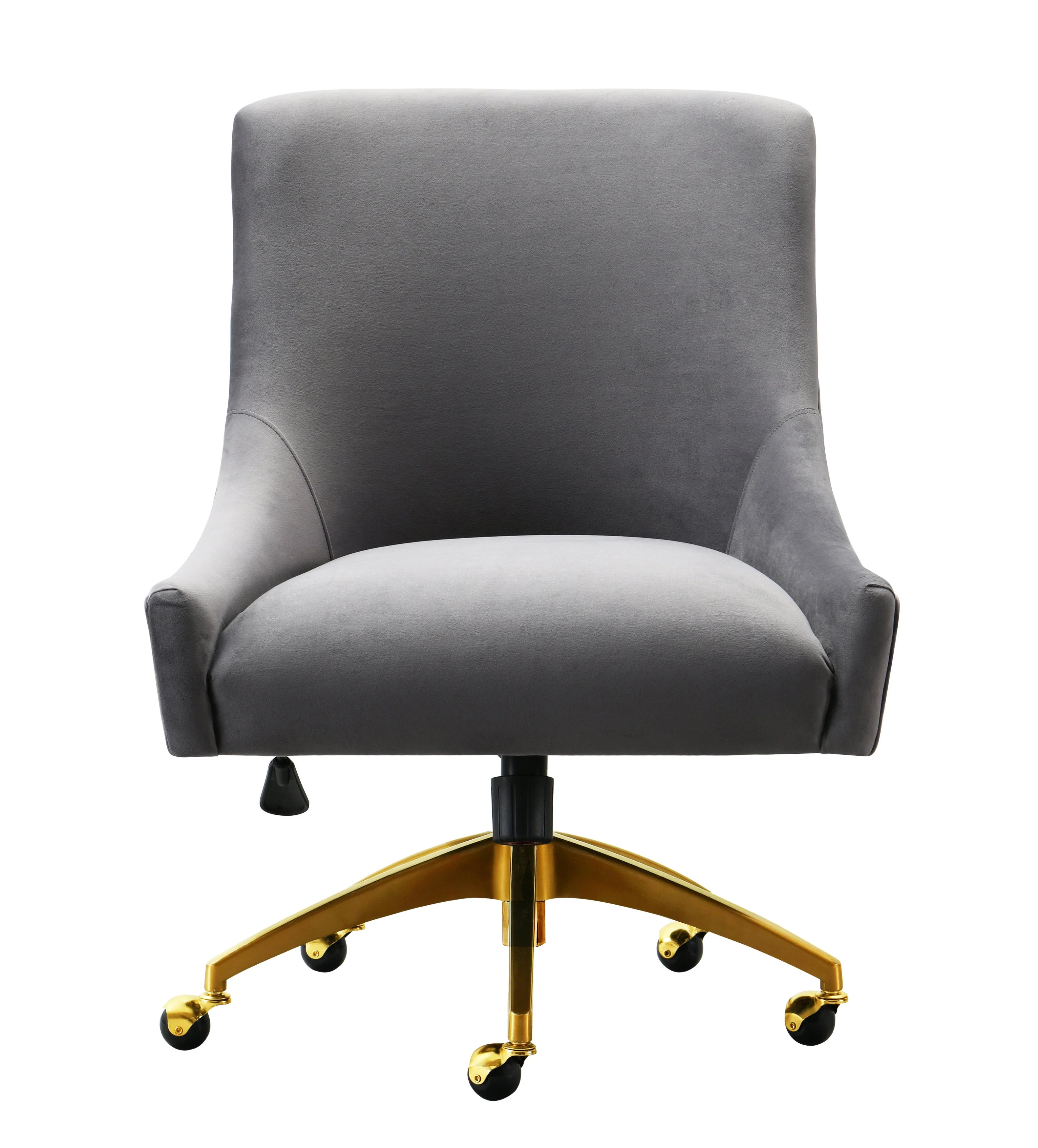 Beatrix Performance Velvet Office Swivel Chair - Image 3