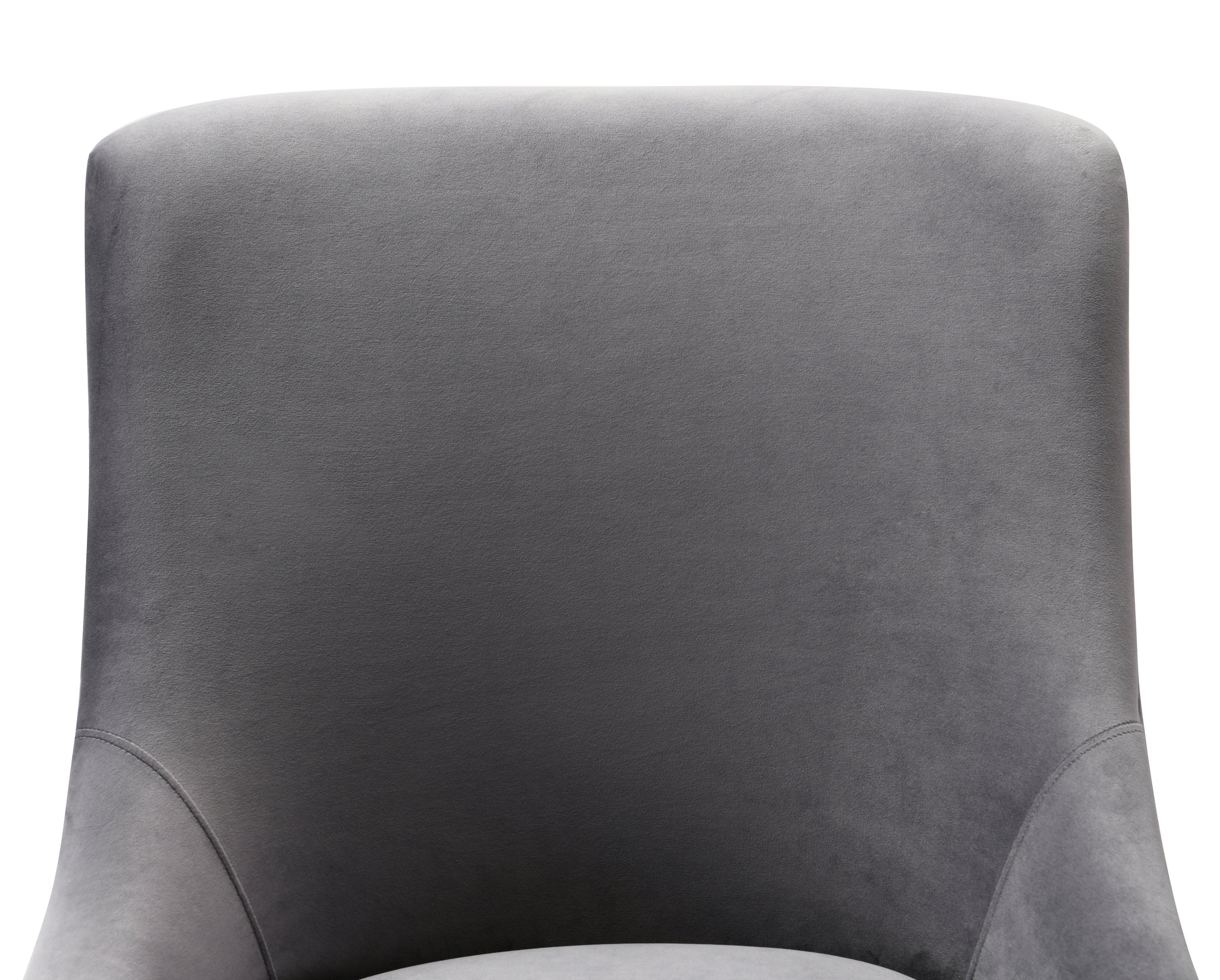 Beatrix Performance Velvet Office Swivel Chair - Image 5