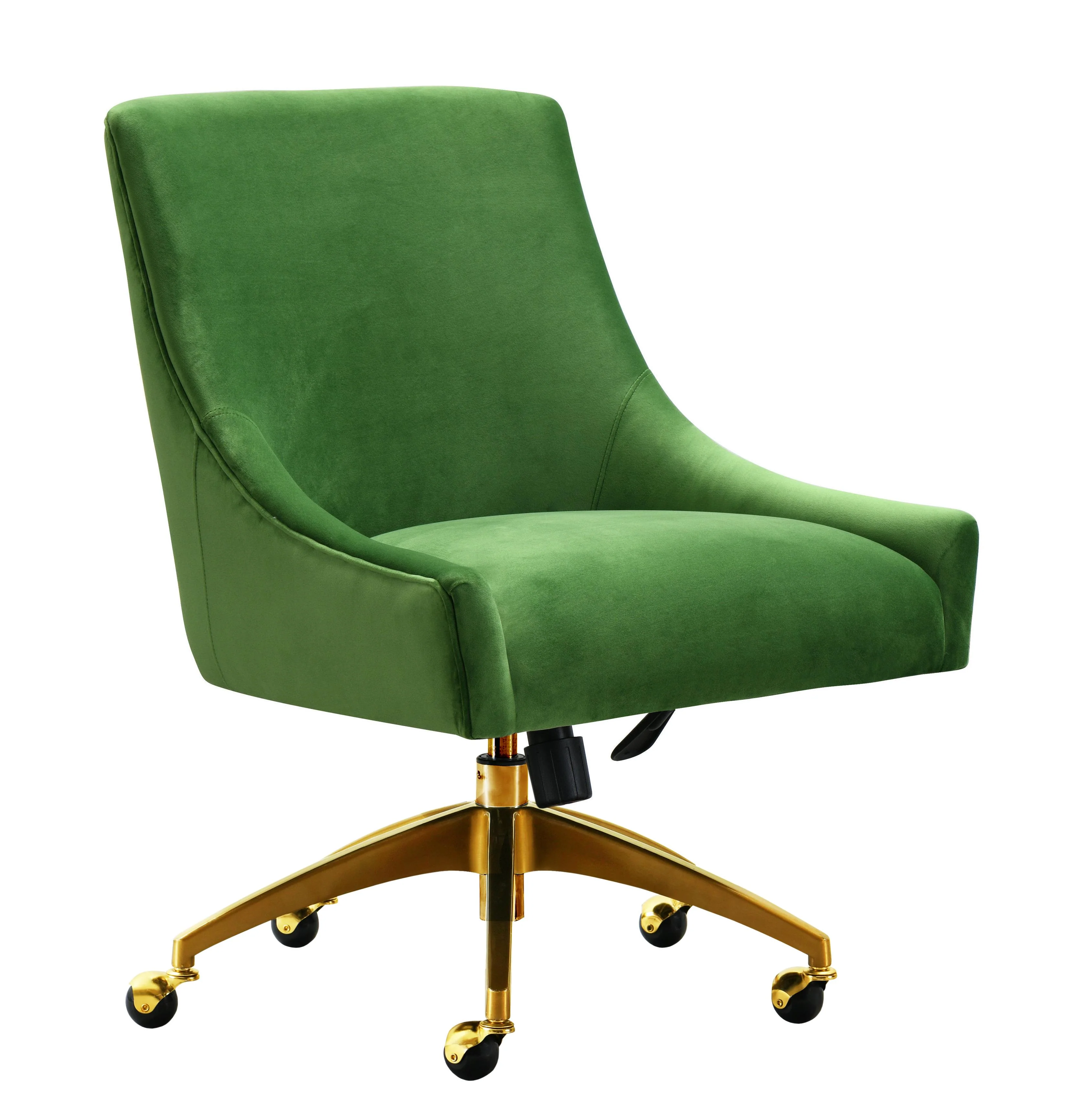 Beatrix Performance Velvet Office Swivel Chair - Image 8