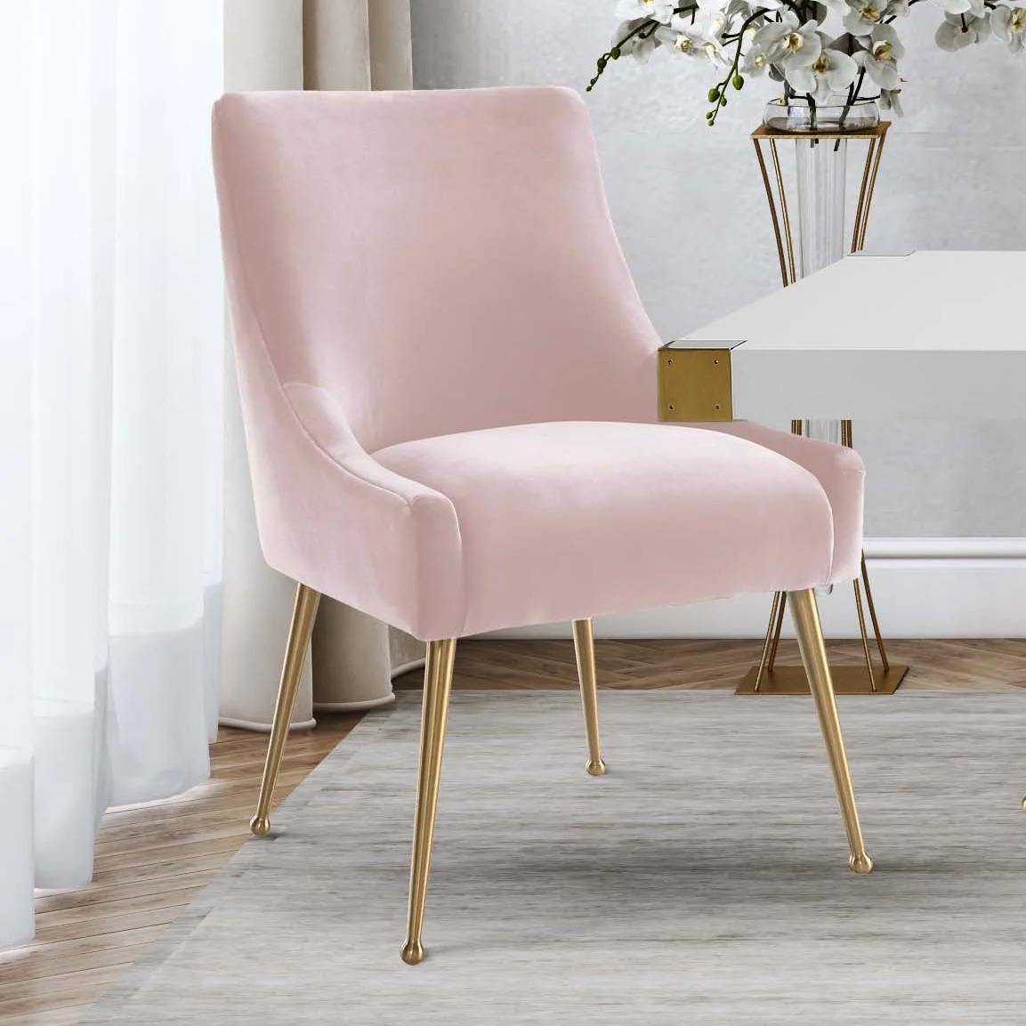 Beatrix Performance Velvet Dining Chair - Image 31