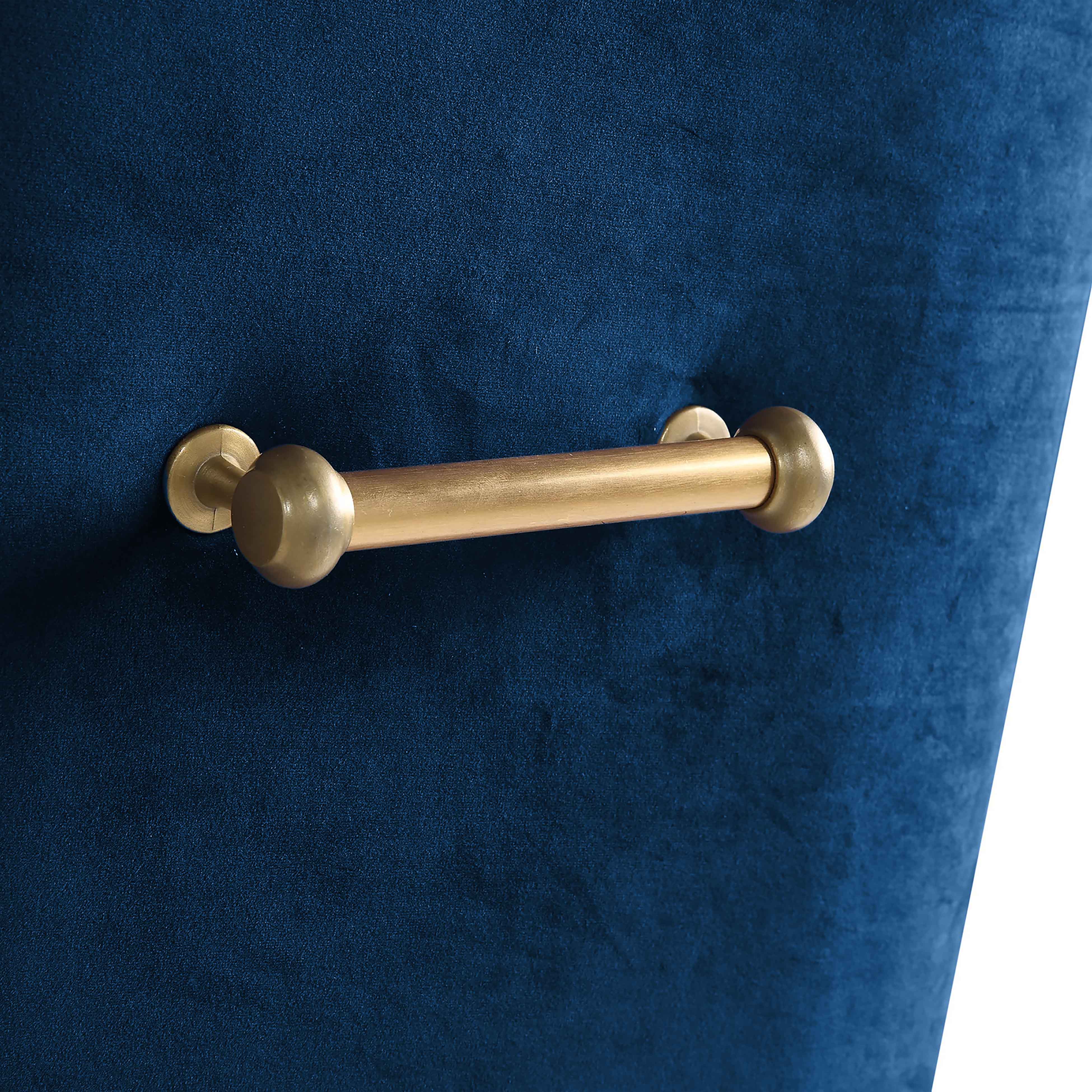 Beatrix Performance Velvet Dining Chair - Image 5