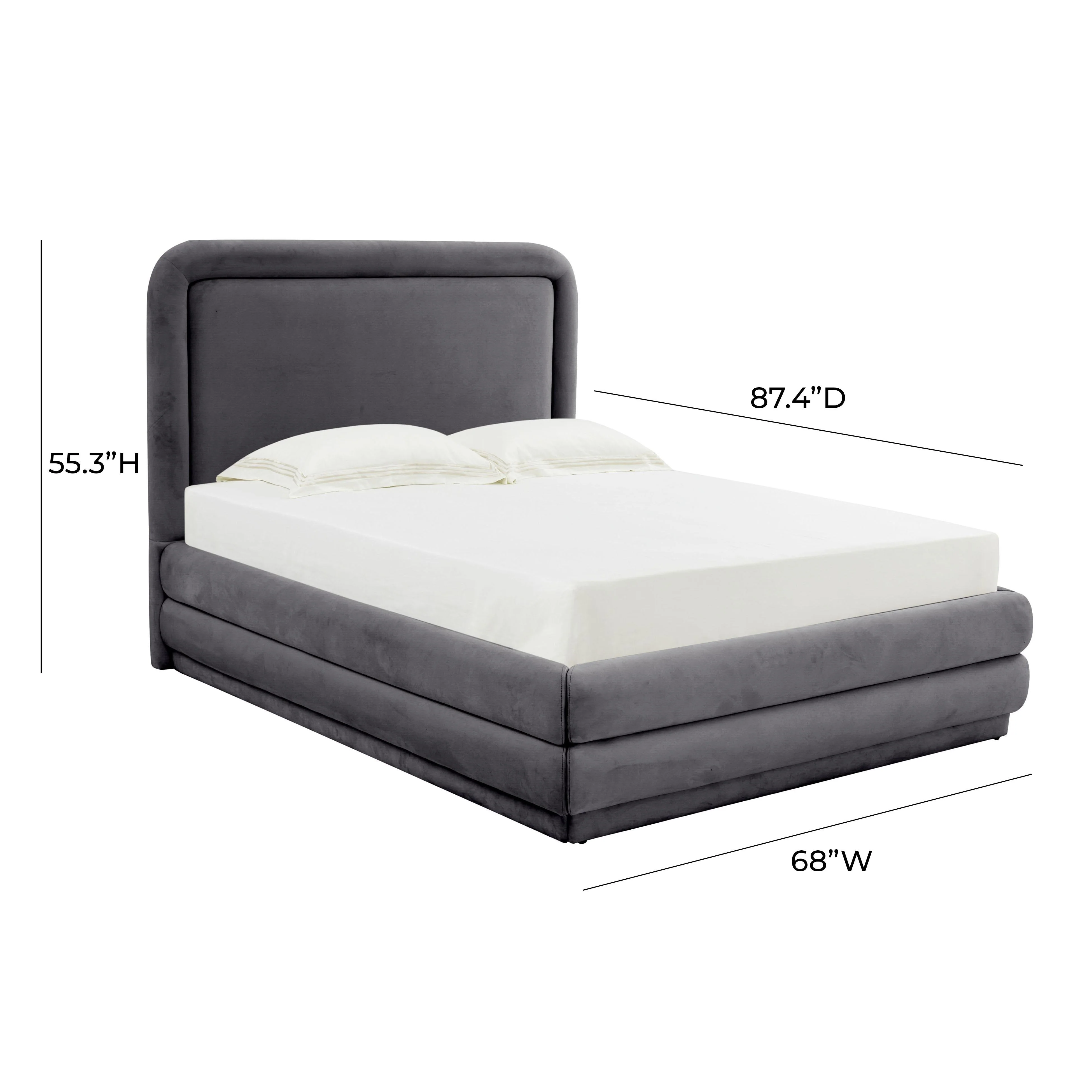 Briella Performance Velvet Bed - Image 36