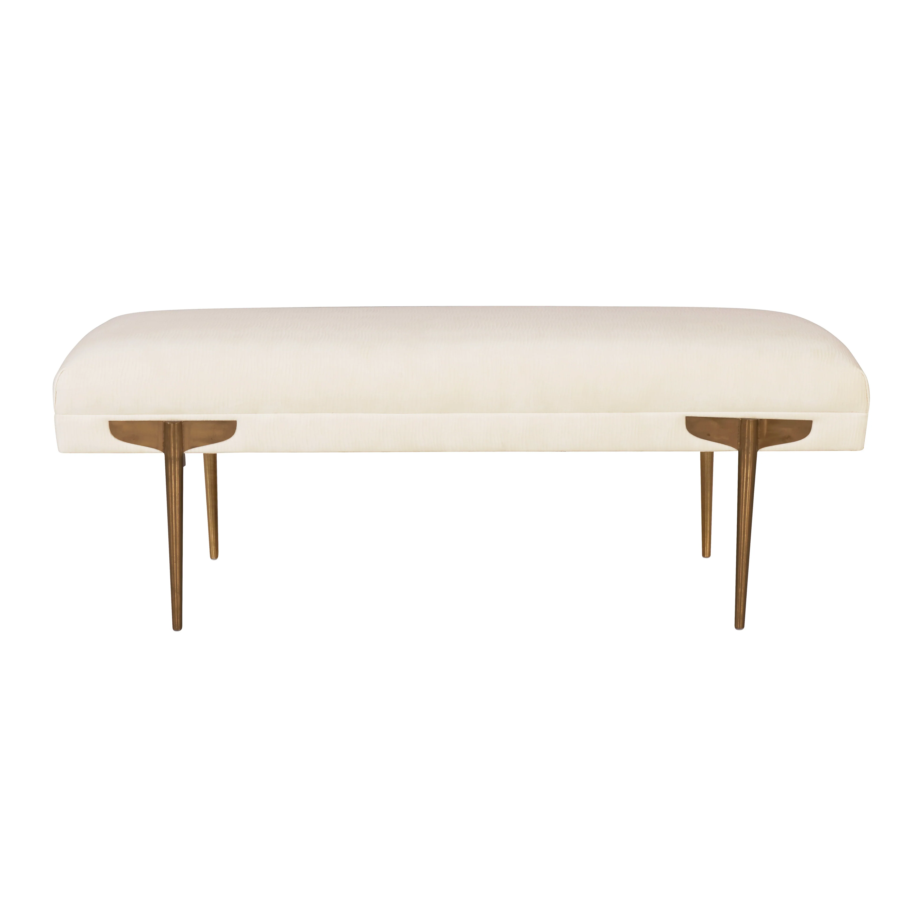Brno 53.5" Performance Velvet Bench - Image 3
