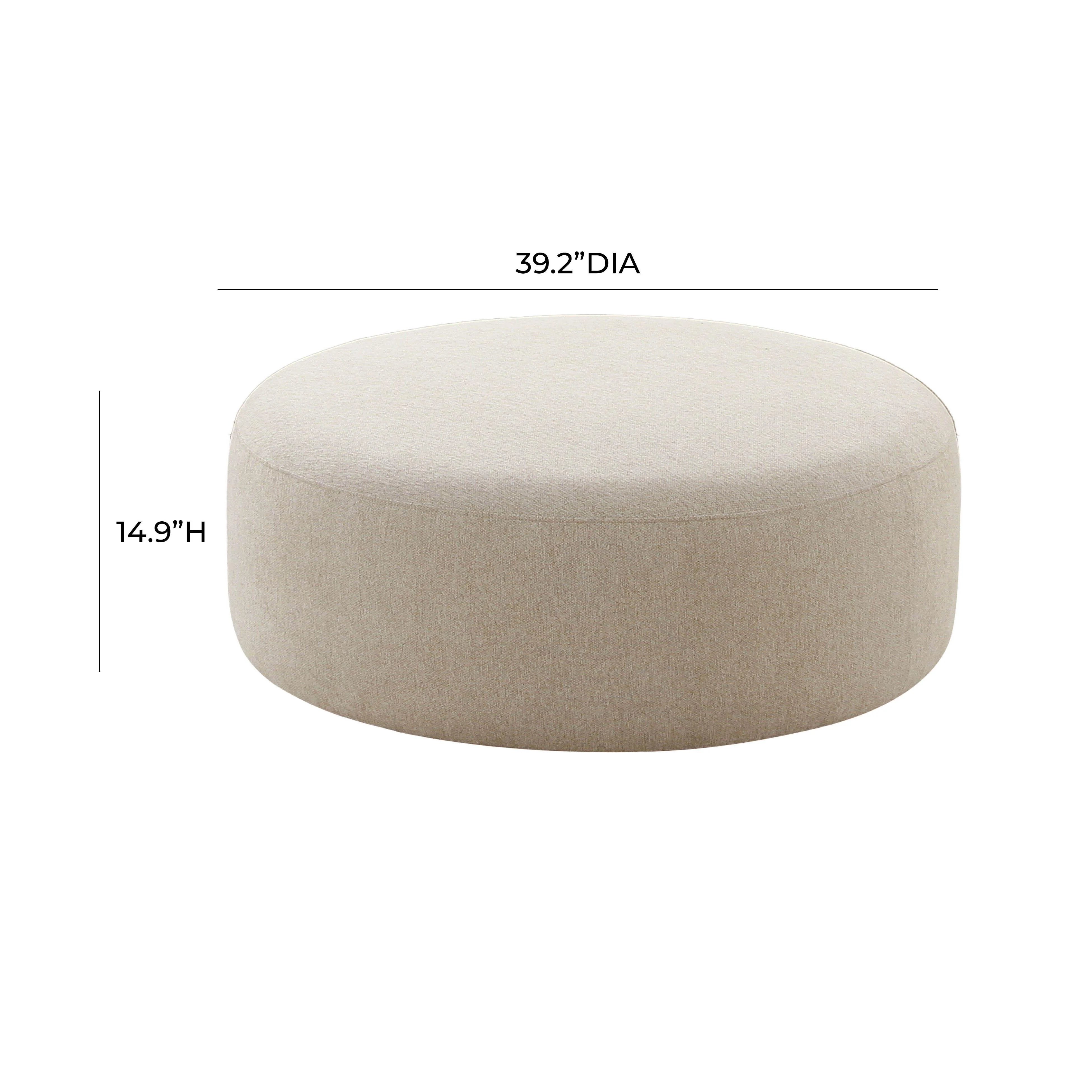 Broohah Performance Fabric Ottoman - Image 8