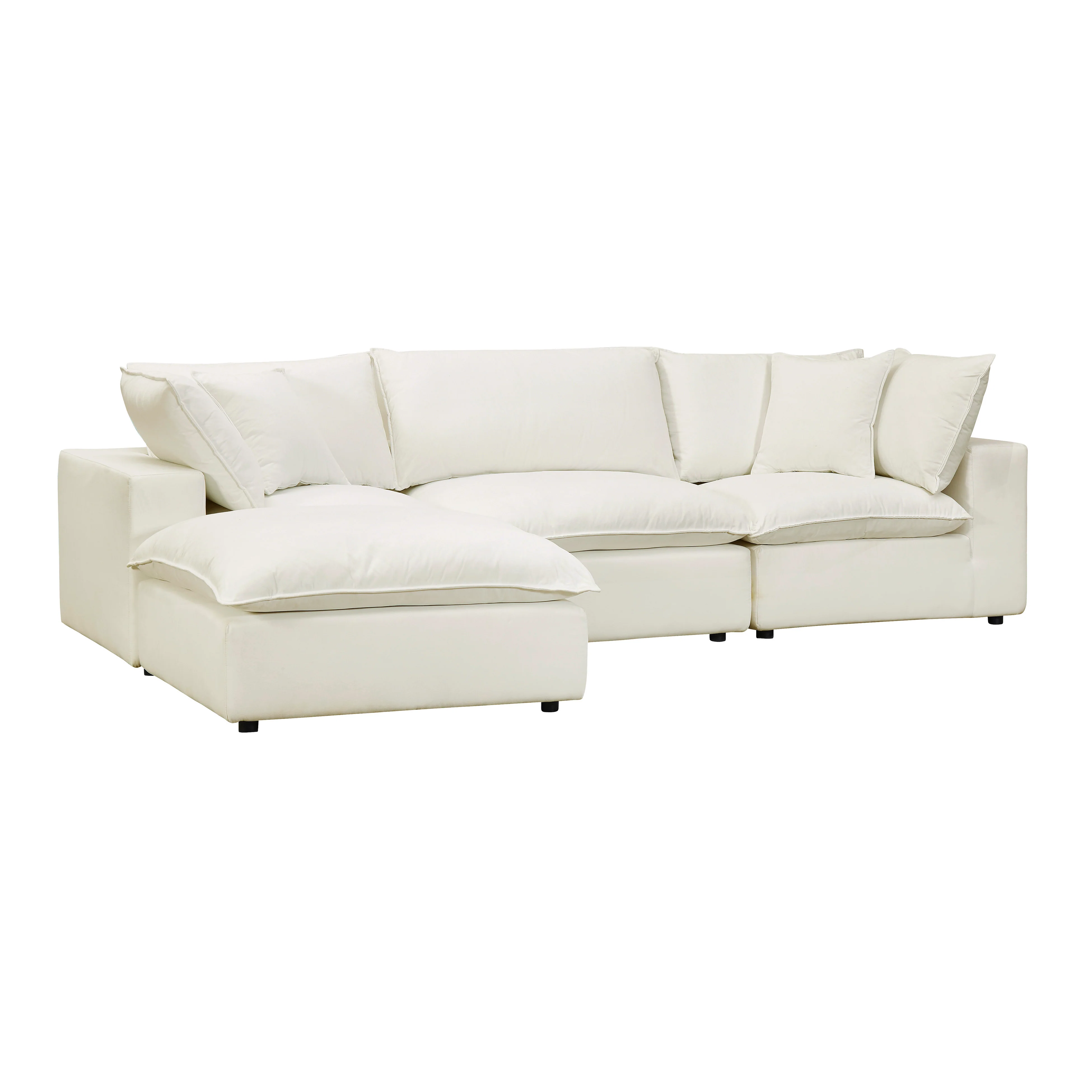 Cali 4-Piece Performance Fabric Modular Sectional - Image 13