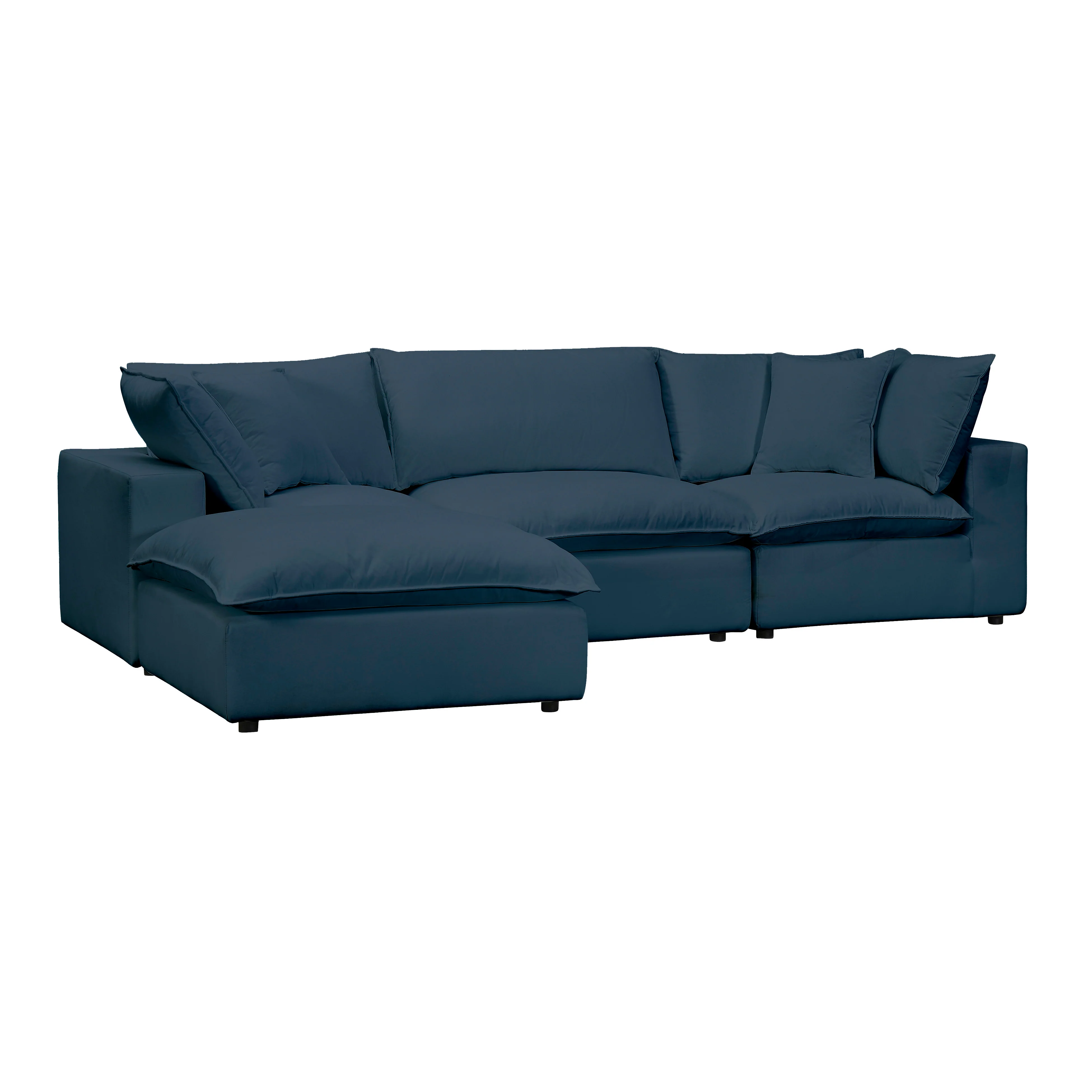 Cali 4-Piece Performance Fabric Modular Sectional - Image 19