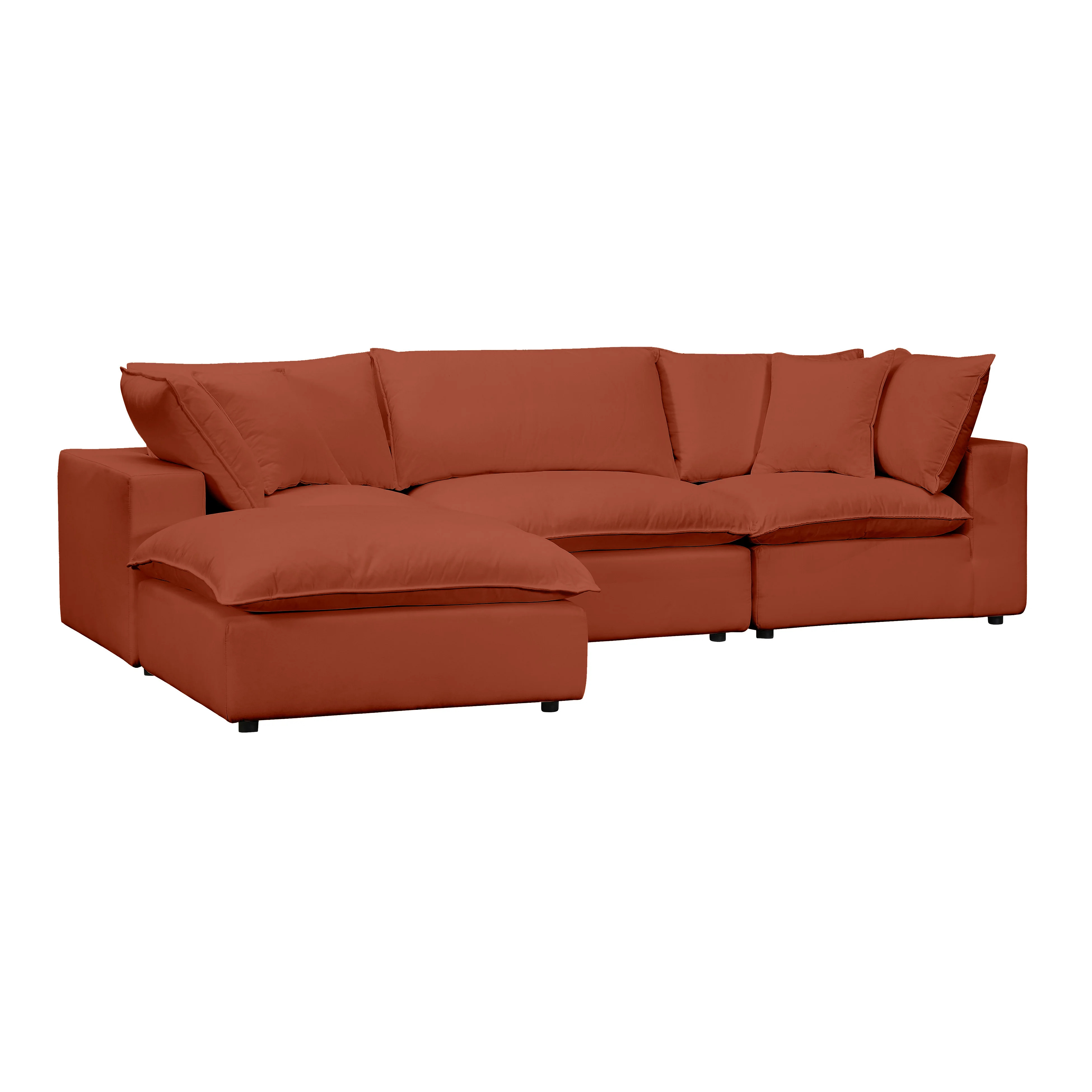 Cali 4-Piece Performance Fabric Modular Sectional - Image 25