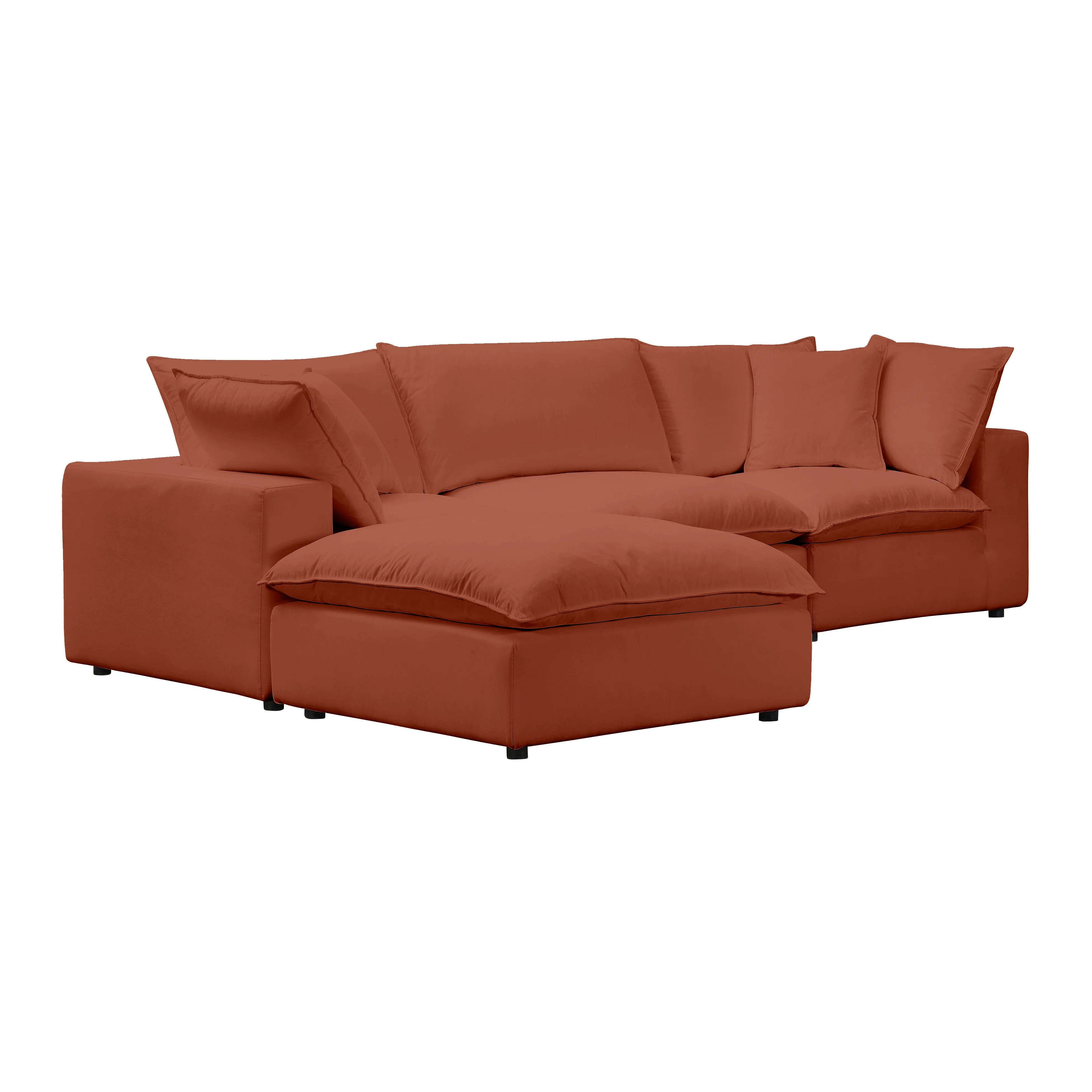Cali 4-Piece Performance Fabric Modular Sectional - Image 28