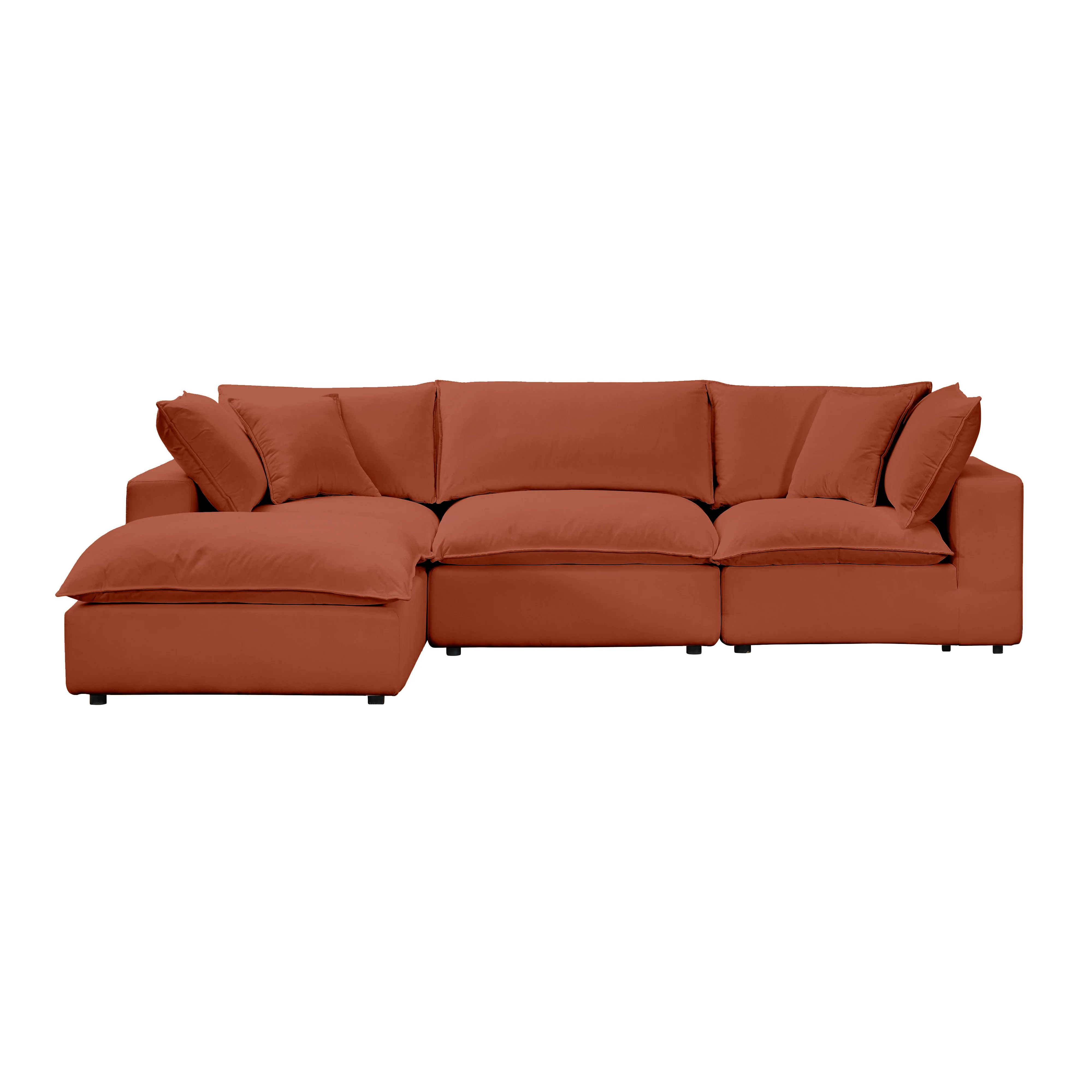 Cali 4-Piece Performance Fabric Modular Sectional - Image 29