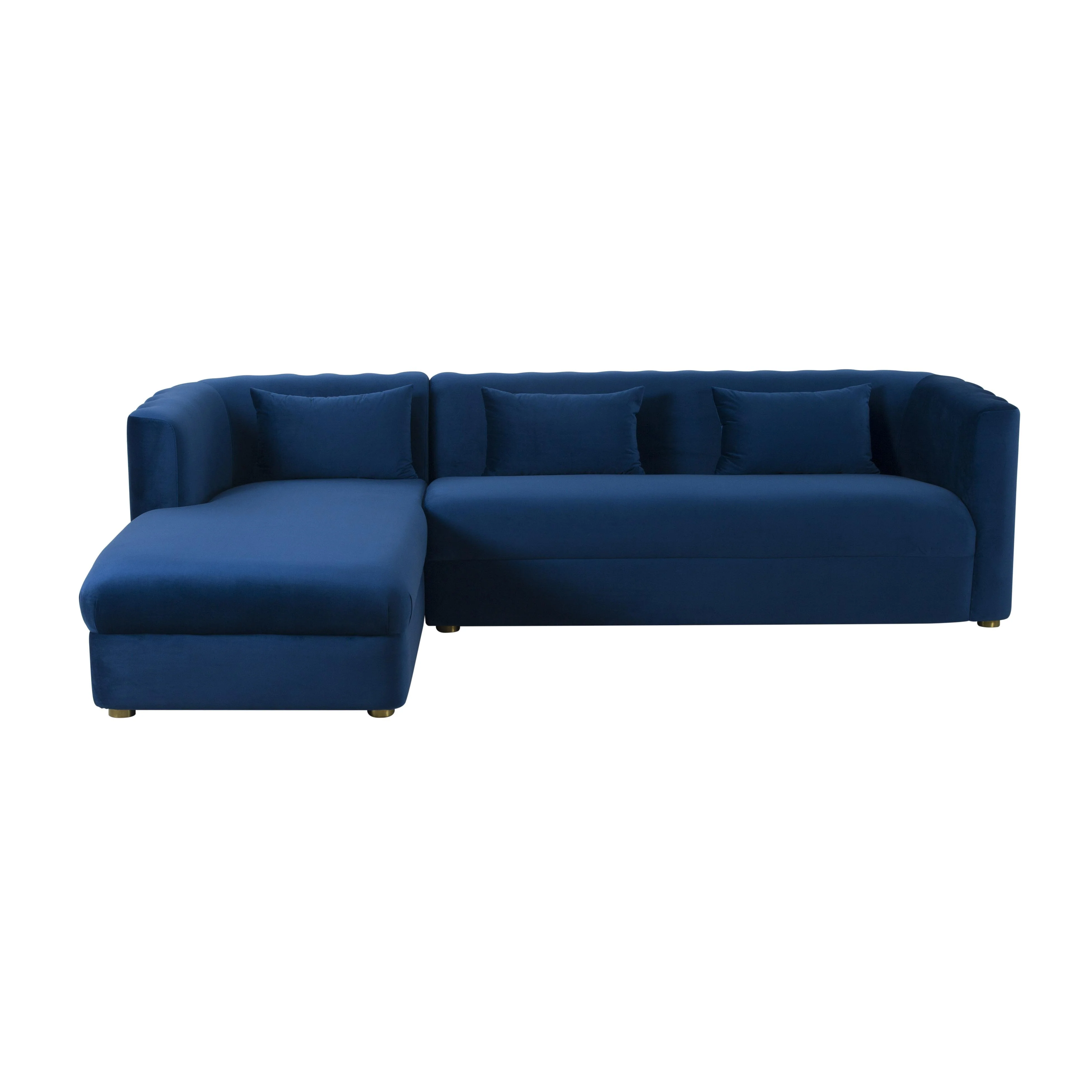 Callie 2-Piece Performance Velvet L-Shaped Sectional - Image 21