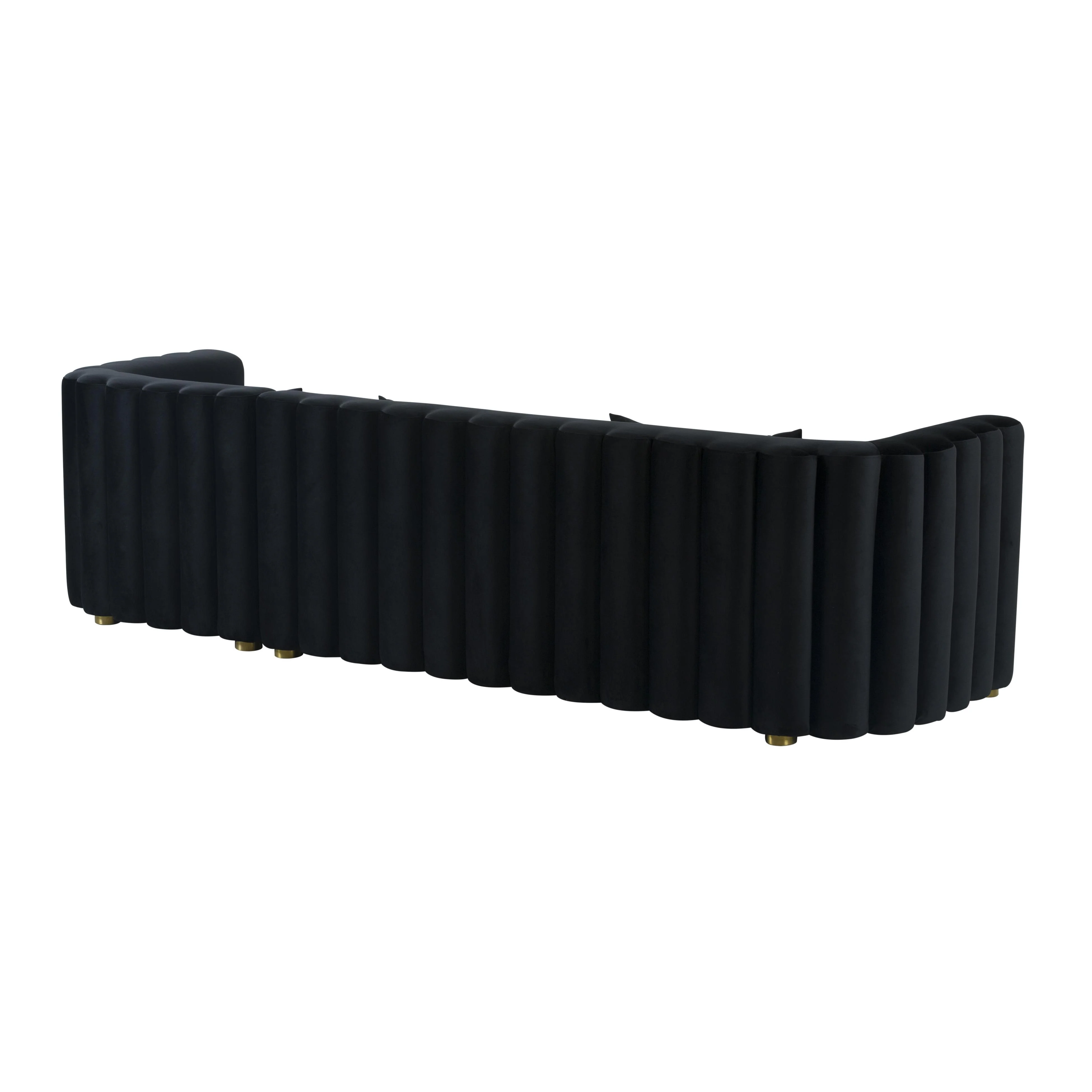 Callie 2-Piece Performance Velvet L-Shaped Sectional - Image 29