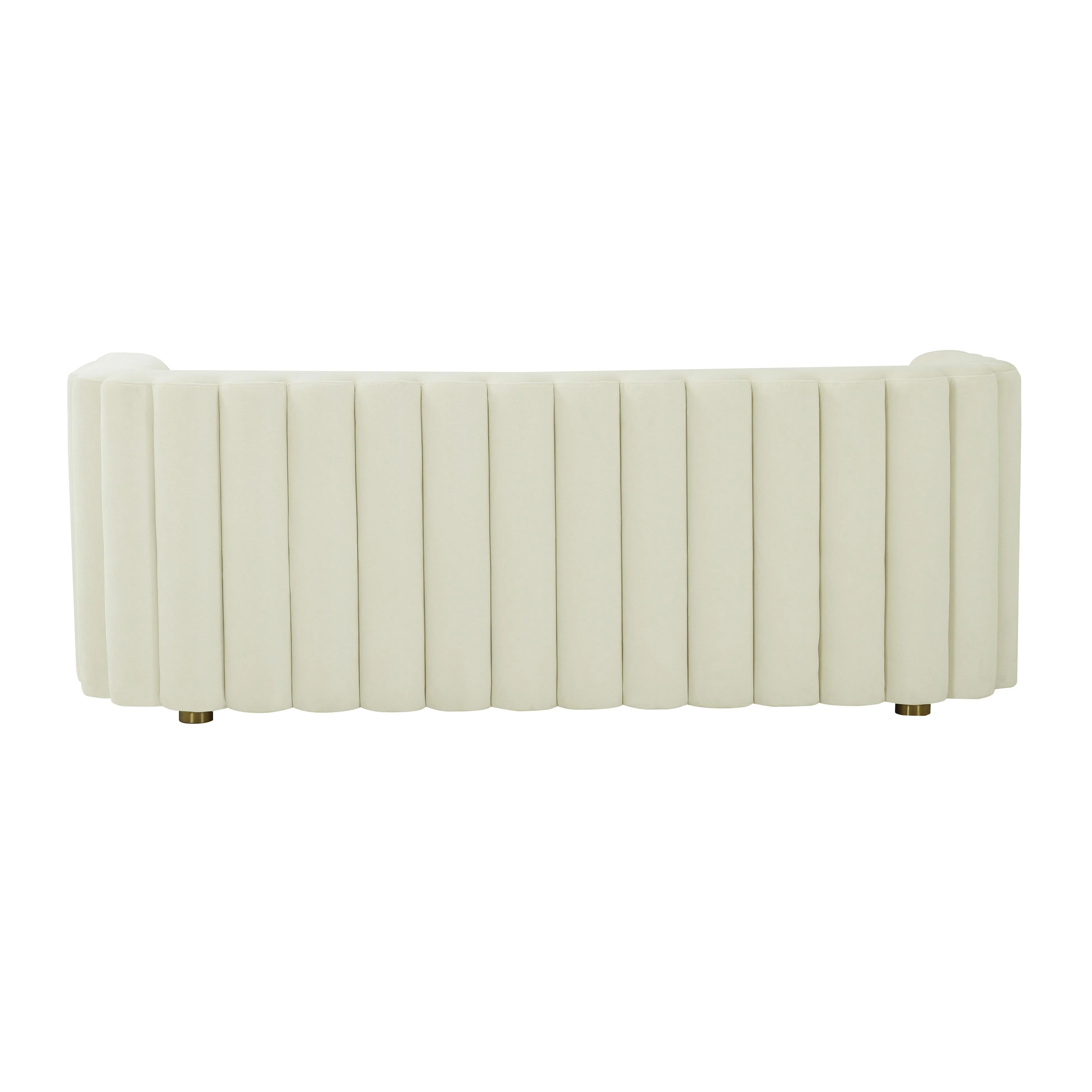 Callie 84" Performance Velvet Sofa - Image 4