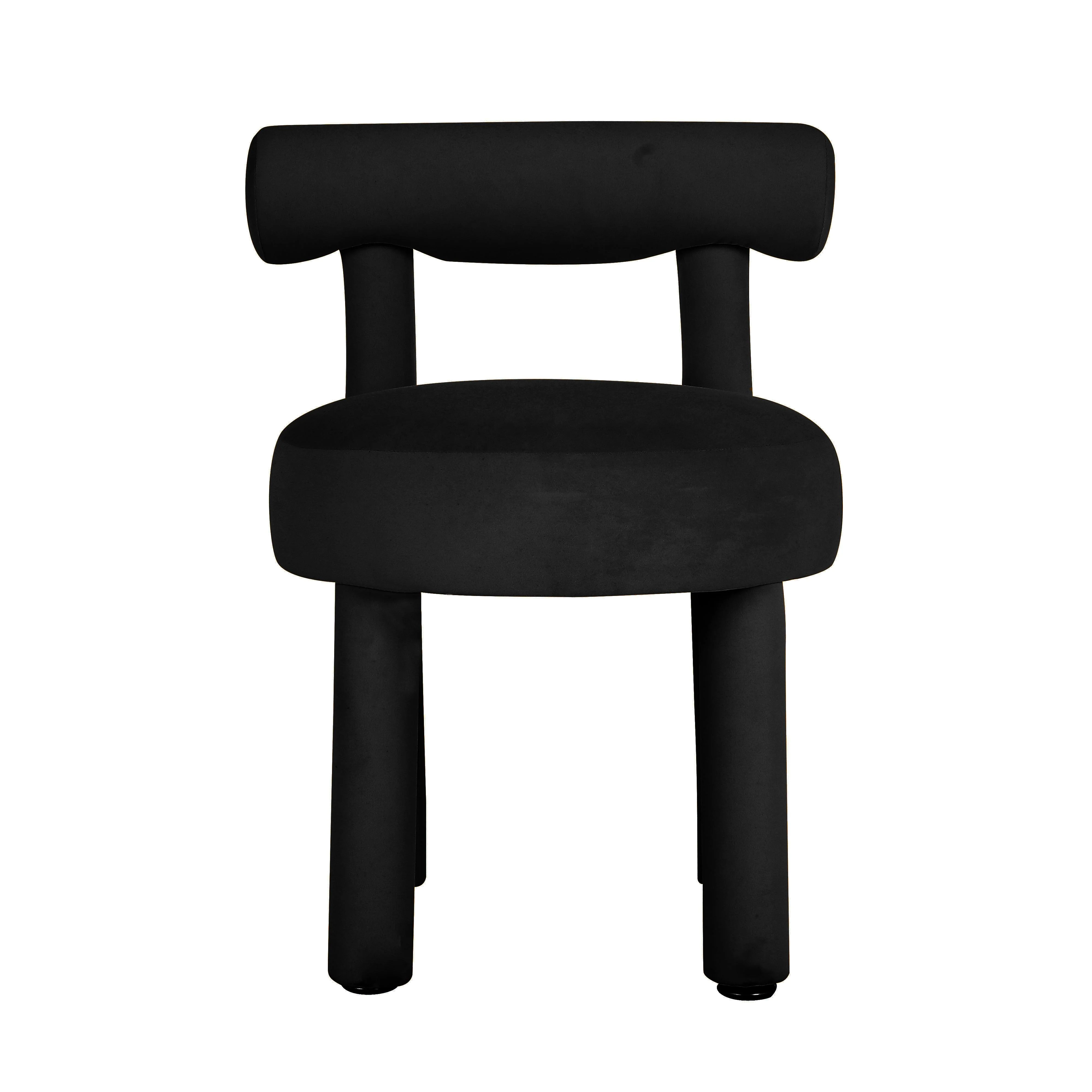Carmel Performance Velvet Dining Chair - Image 3
