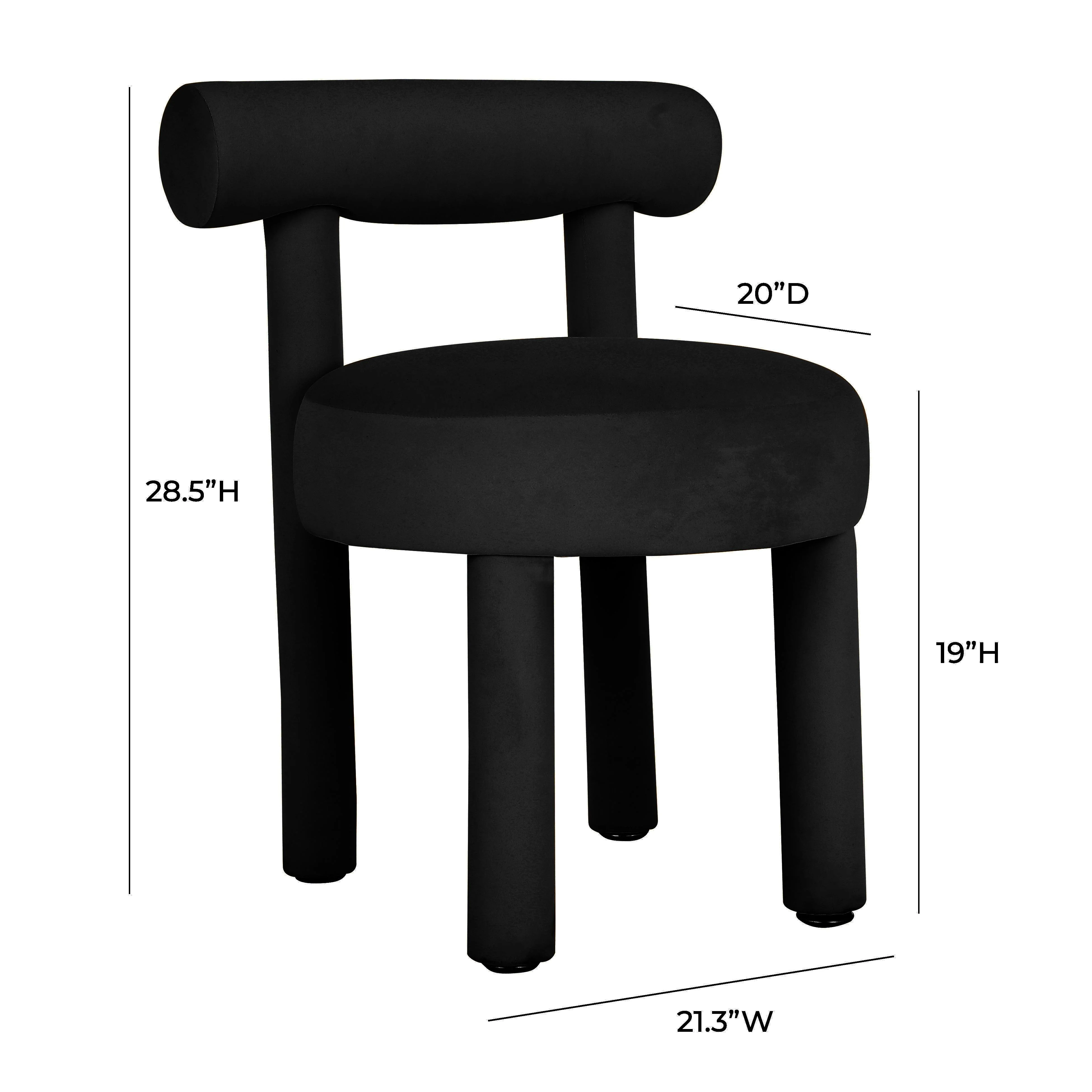 Carmel Performance Velvet Dining Chair - Image 6
